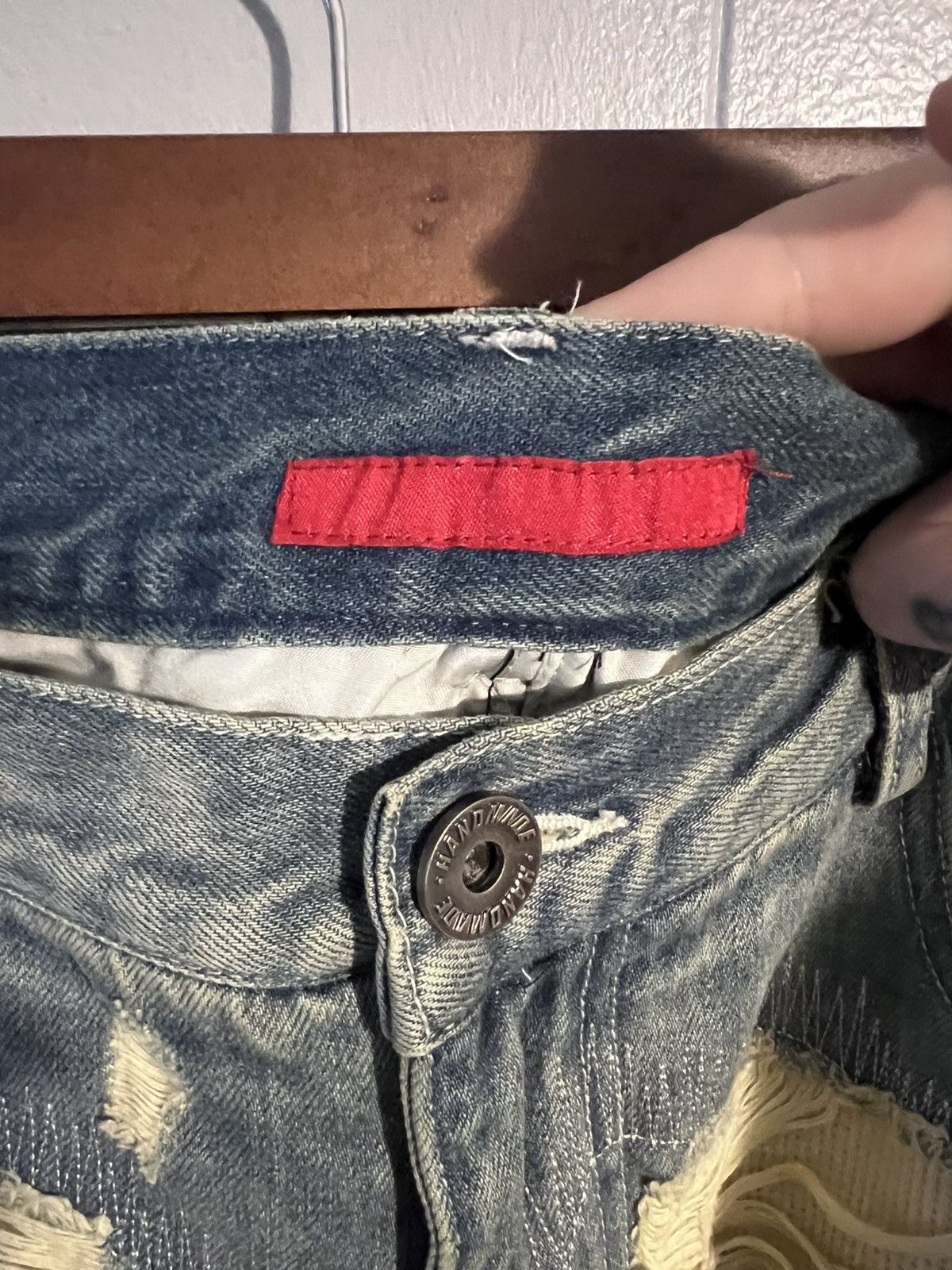 Other Handmade Rust Custom Jeans Size US 34 / EU 50 - 3 Thumbnail