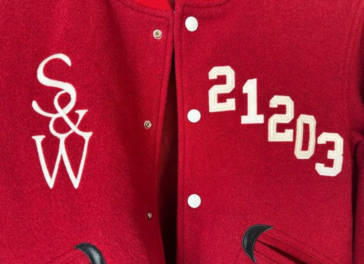 Supreme × Wtaps 2009 Wtaps x Supreme Varsity Jacket Size US M / EU 48-50 / 2 - 13 Thumbnail