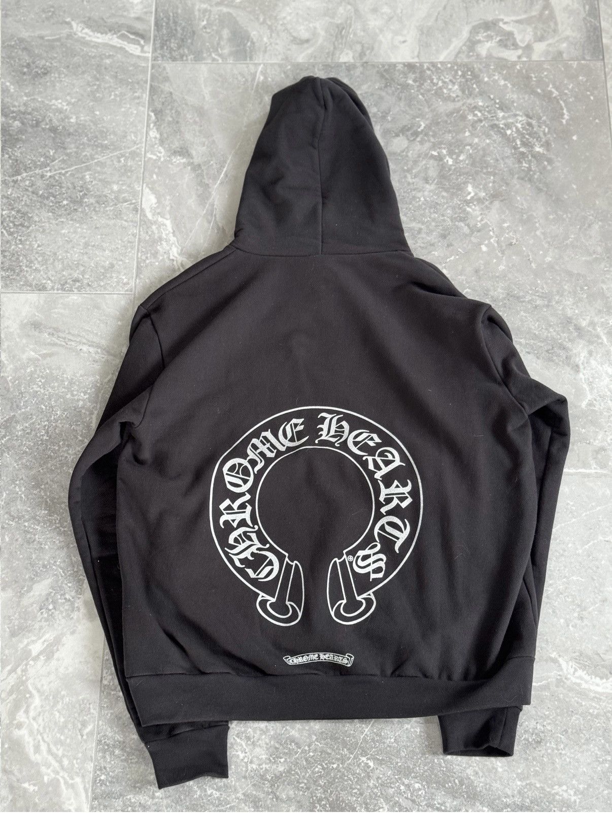 Chrome Hearts Chrome Hearts Silver Glitter Hoodie Size US L / EU 52-54 / 3 - 4 Thumbnail