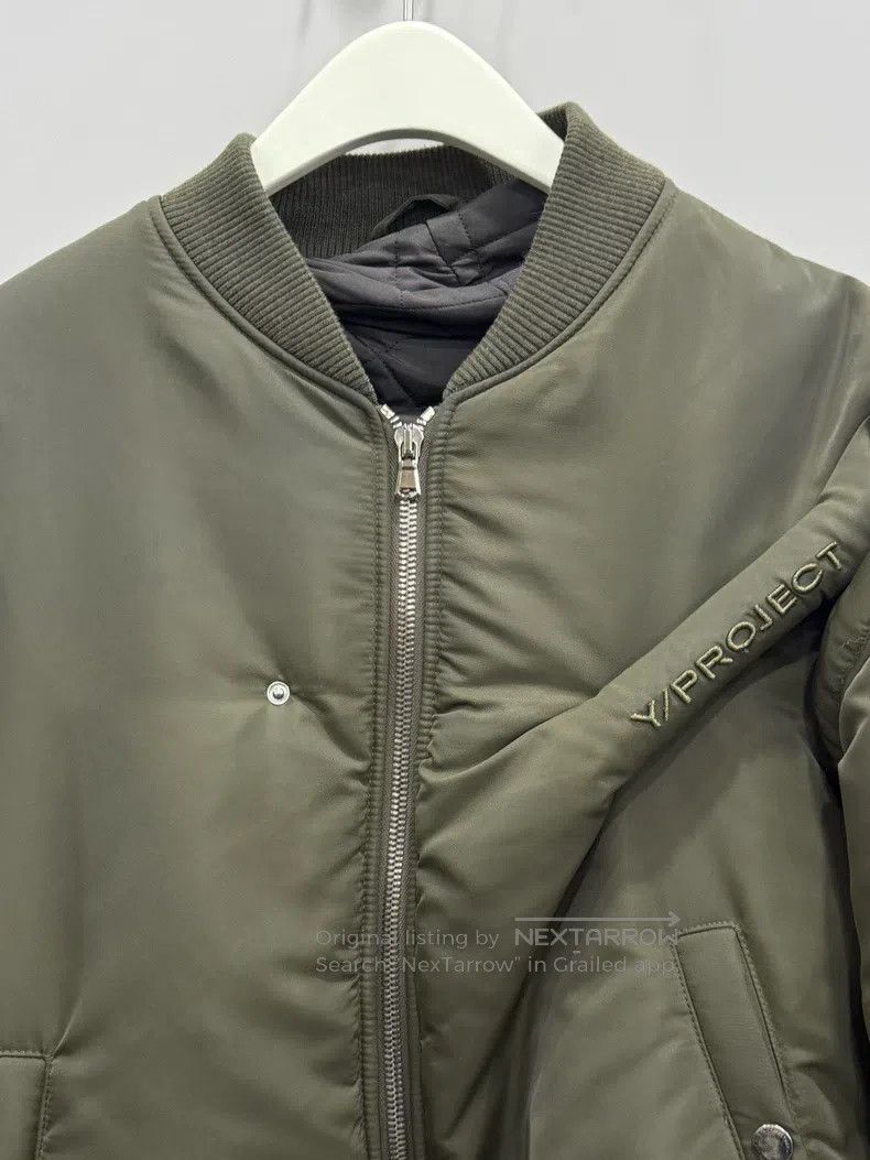 Y/Project Y/Project Size M Army green pleated bomber jacket Size US M / EU 48-50 / 2 - 3 Thumbnail