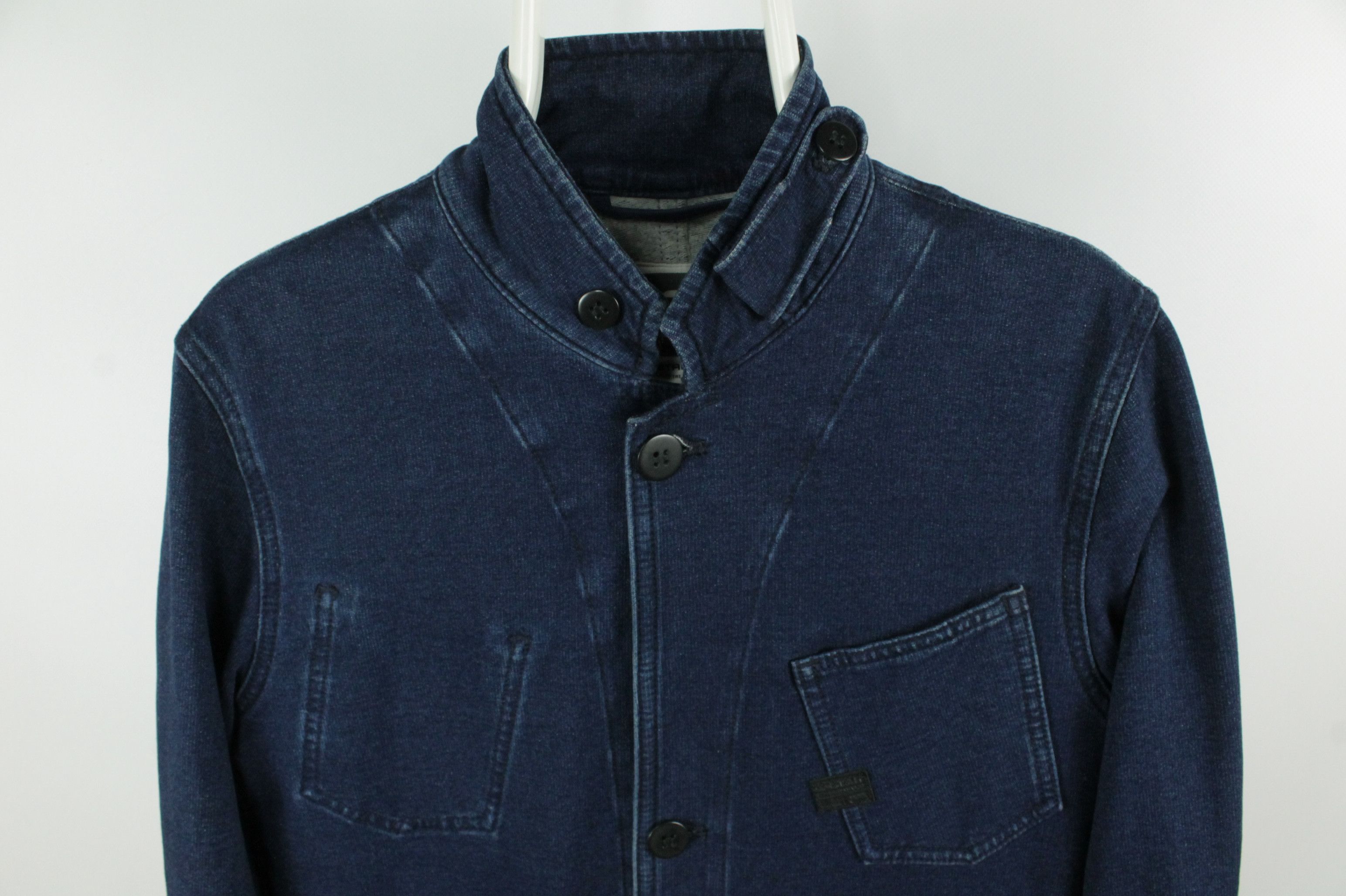G-Star G-STAR RAW A Crotch Sweat 3D Cropped Slim Fit Blazer Jacket Size US L / EU 52-54 / 3 - 2 Thumbnail
