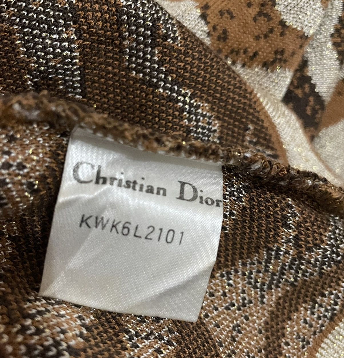 Dior CHRISTIAN DIOR SHORT SLEEVED TOP Size L / US 10 / IT 46 - 10 Thumbnail