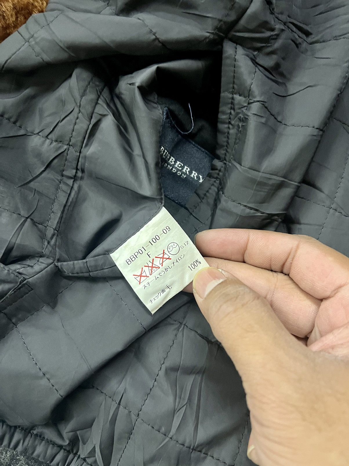 Burberry Burberry London Wool Checkered Black Reversible Vest Size US L / EU 52-54 / 3 - 15 Thumbnail