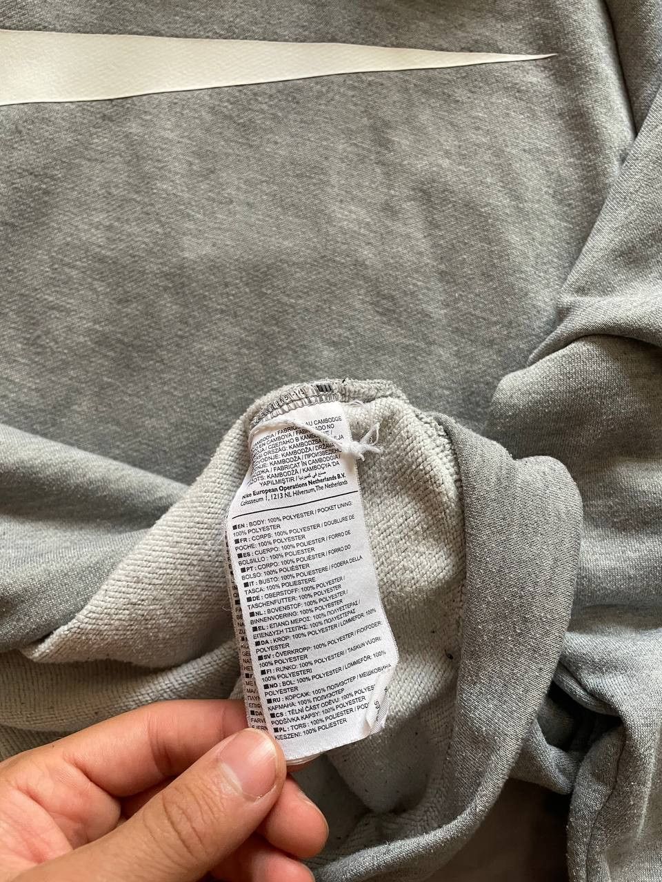 Nike Vintage Nike Hoodie Large Y2K Sportswear Swoosh Gray Size US M / EU 48-50 / 2 - 7 Thumbnail