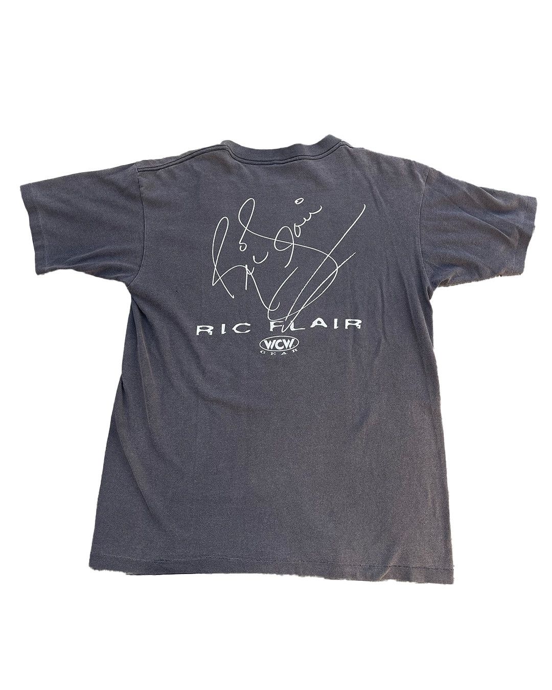 WCW/nWo Vintage 90s WCW Ric Flair T-shirt Size US L / EU 52-54 / 3 - 2 Thumbnail