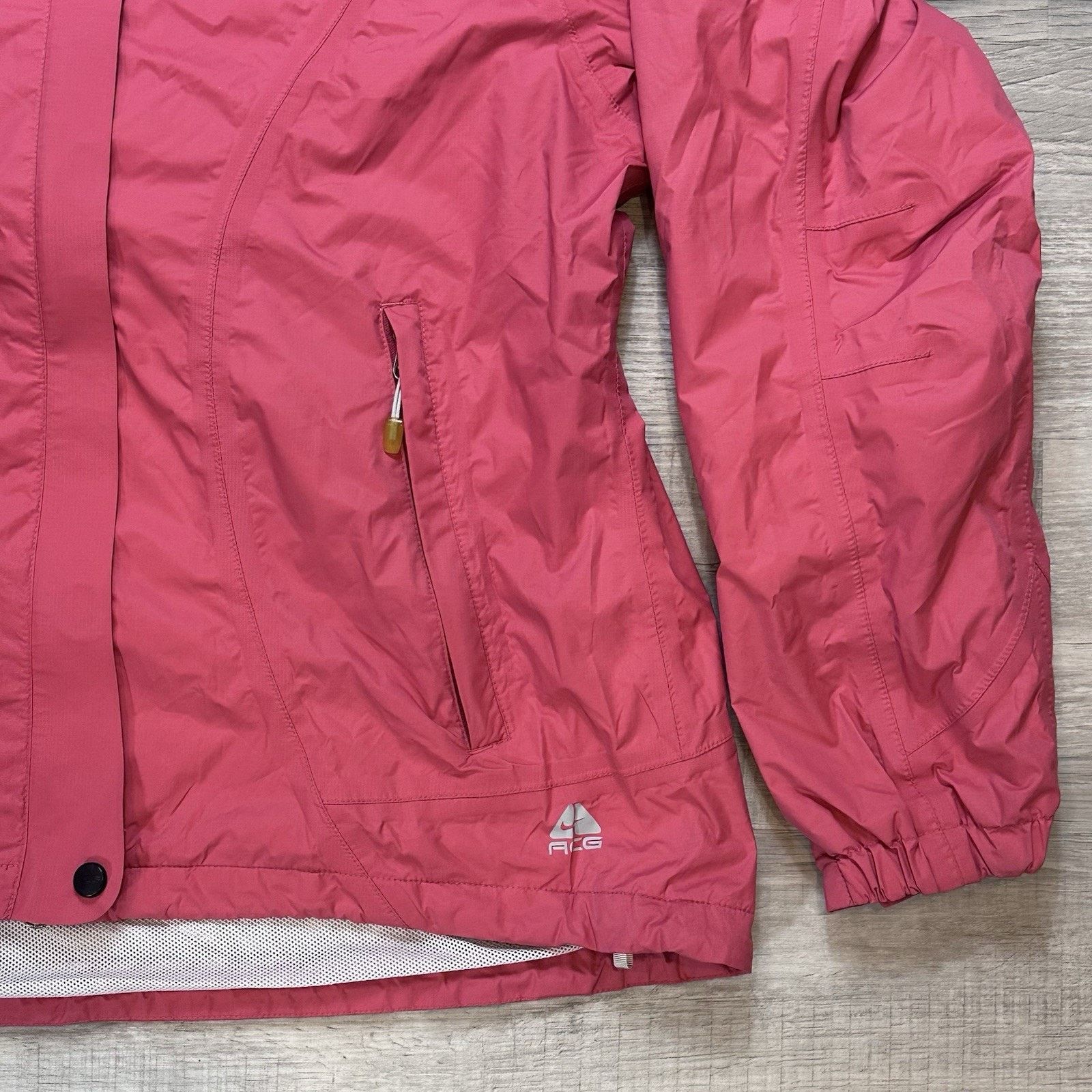 Nike ACG Vintage Nike ACG Jacket Womens Large Hooded Rain Coat Y2K Size L / US 10 / IT 46 - 3 Thumbnail