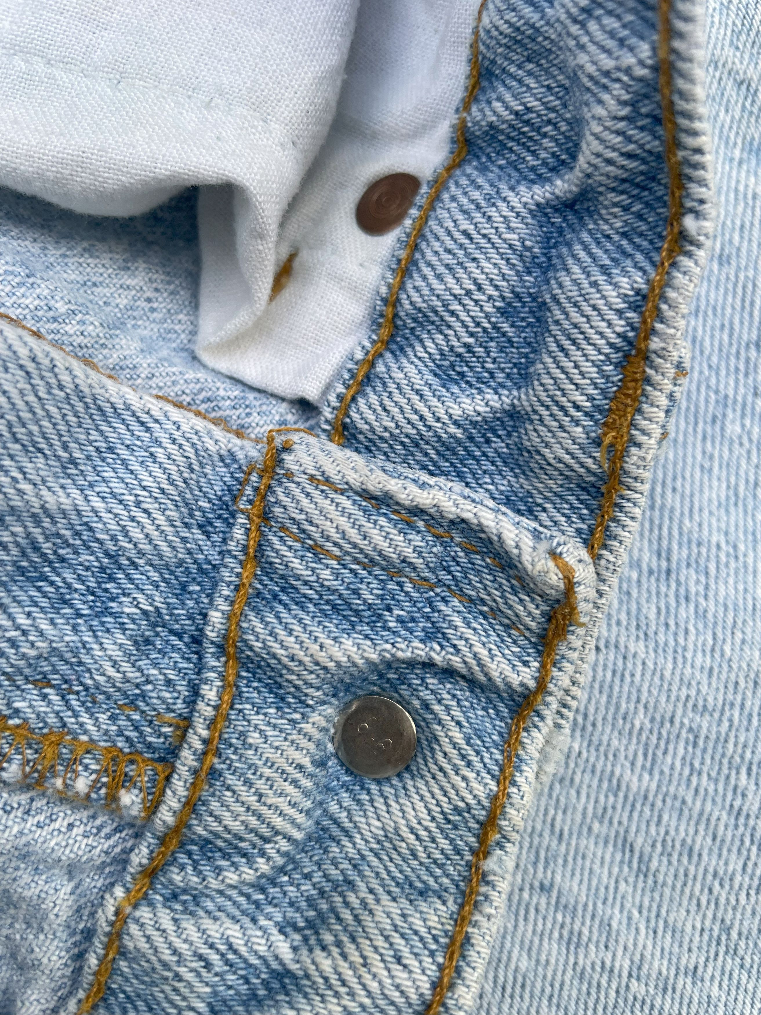 Levi's Vintage 1992 Levis 505 e Stone Wash Denim Size US 30 / EU 46 - 12 Thumbnail