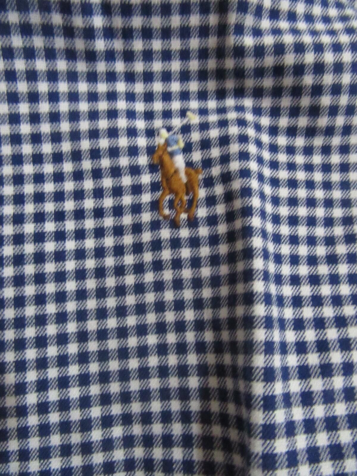 Polo Ralph Lauren Polo Ralph Lauren Slim Fit Button Down Shirt Blue Gingham Size US M / EU 48-50 / 2 - 4 Thumbnail