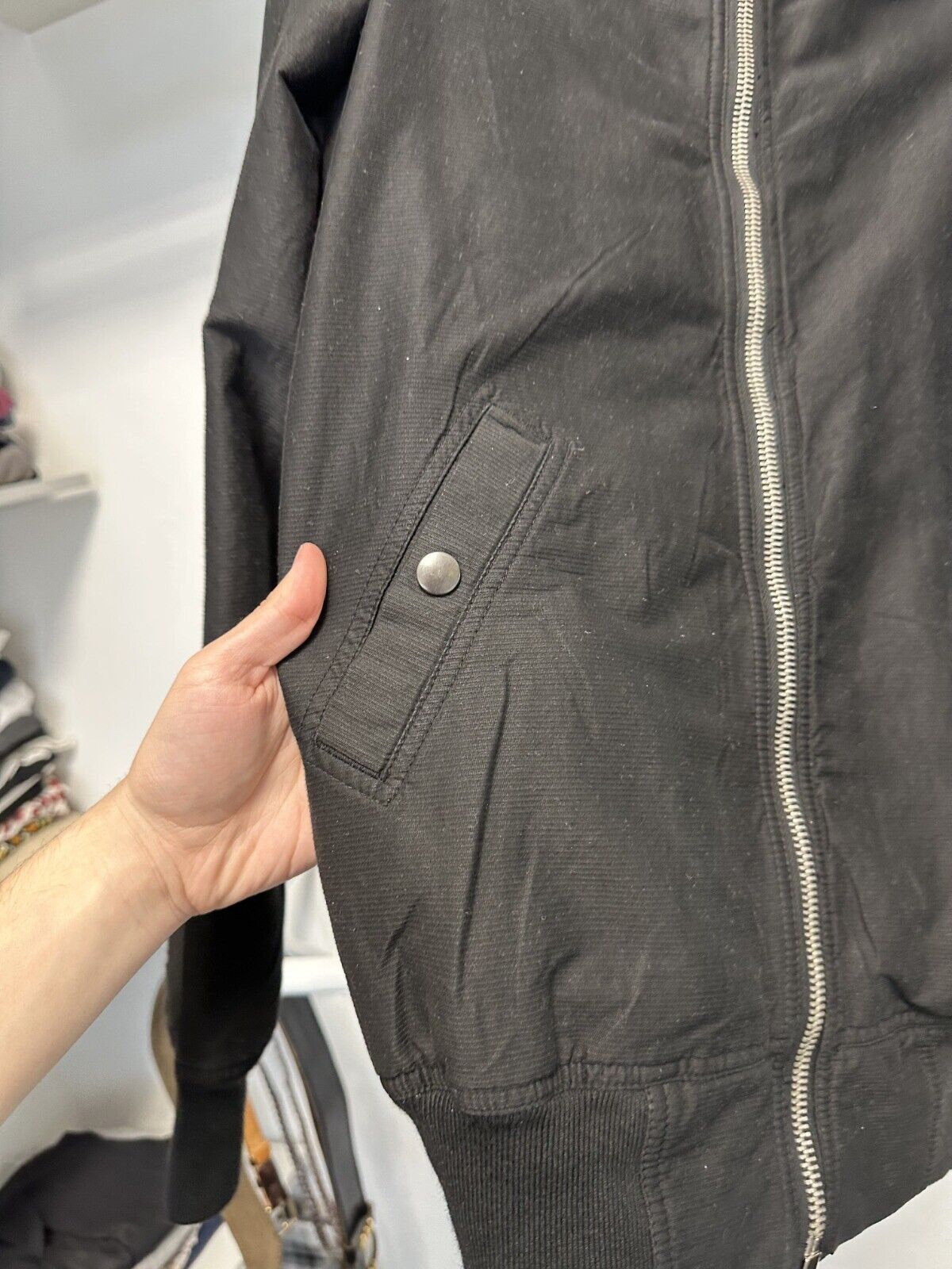 Rick Owens Rick Owens DRKSHDW Zip Up Bomber MA-1 Jacket Size M Size US M / EU 48-50 / 2 - 4 Thumbnail