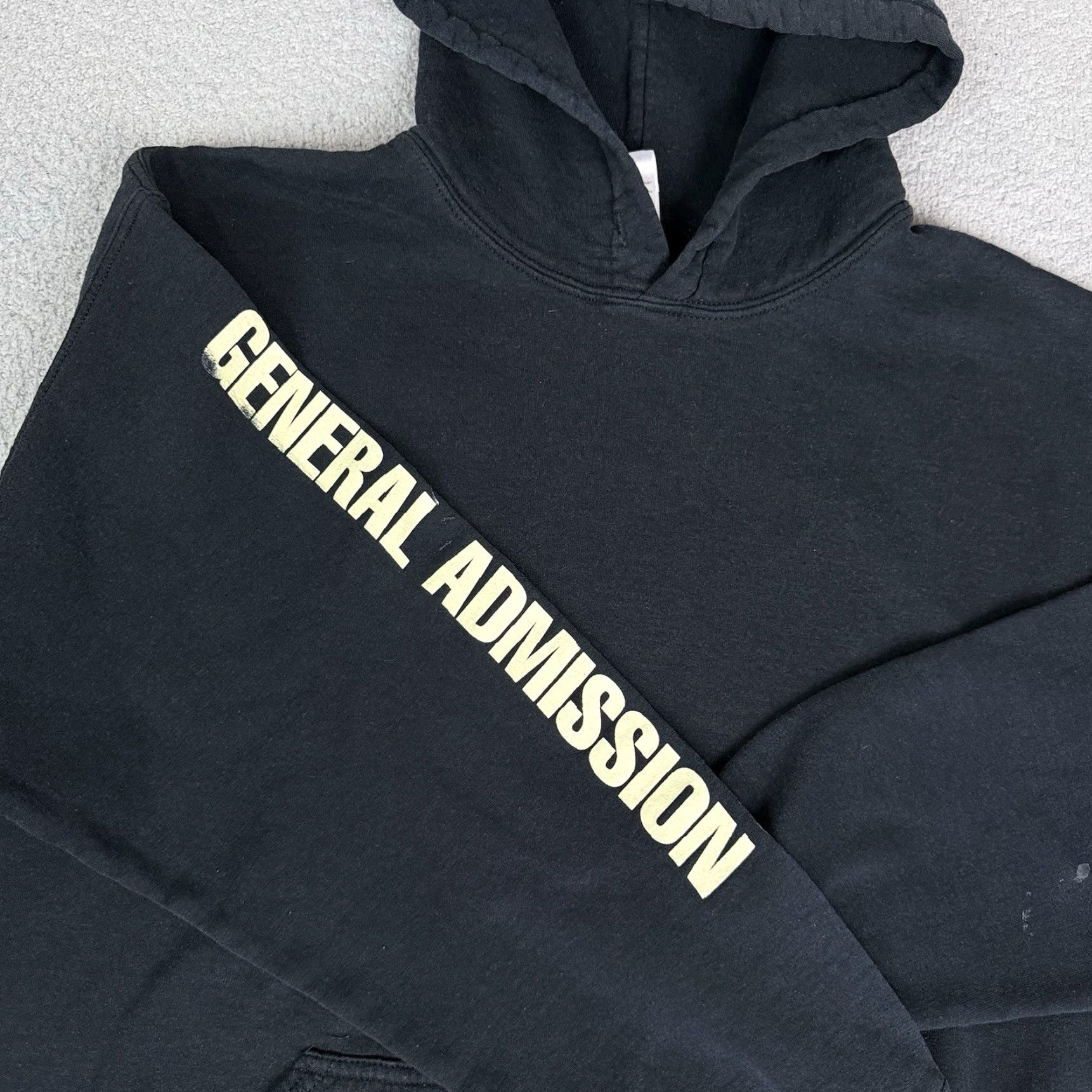 Gildan VINTAGE Kanye West Saint Pablo Sweatshirt Mens L Black Pullover Hooded Graphic Print Logo Size US L / EU 52-54 / 3 - 3 Thumbnail