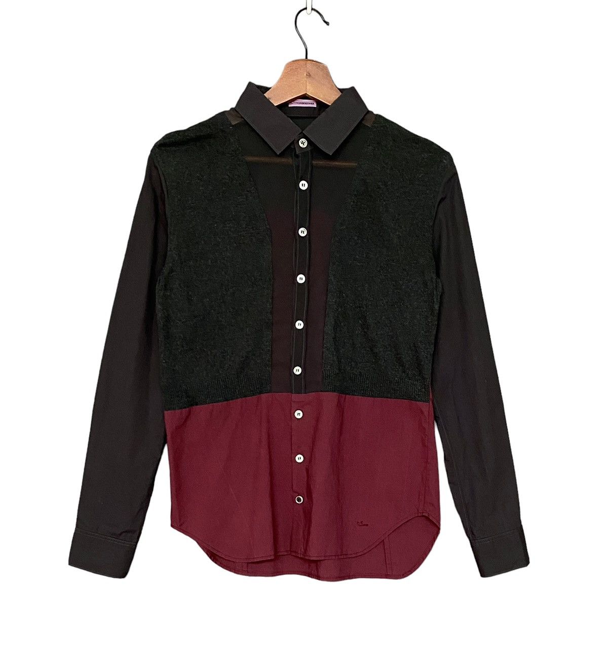 Vintage Brand Sue Undercover Two Tone Shirt 2000s