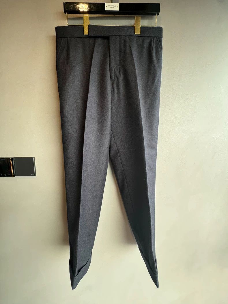 Thom Browne Classic Blue Thom Browne Trousers-dmc Size US 26 / EU 42 - 1 Thumbnail