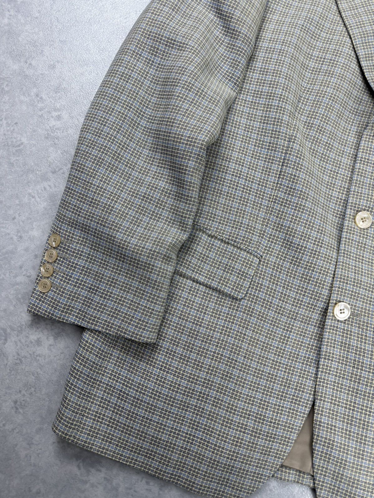 Yves Saint Laurent Vintage Yves Saint Laurent Wool Blazer Jacket Size 50 Size 50R - 3 Thumbnail