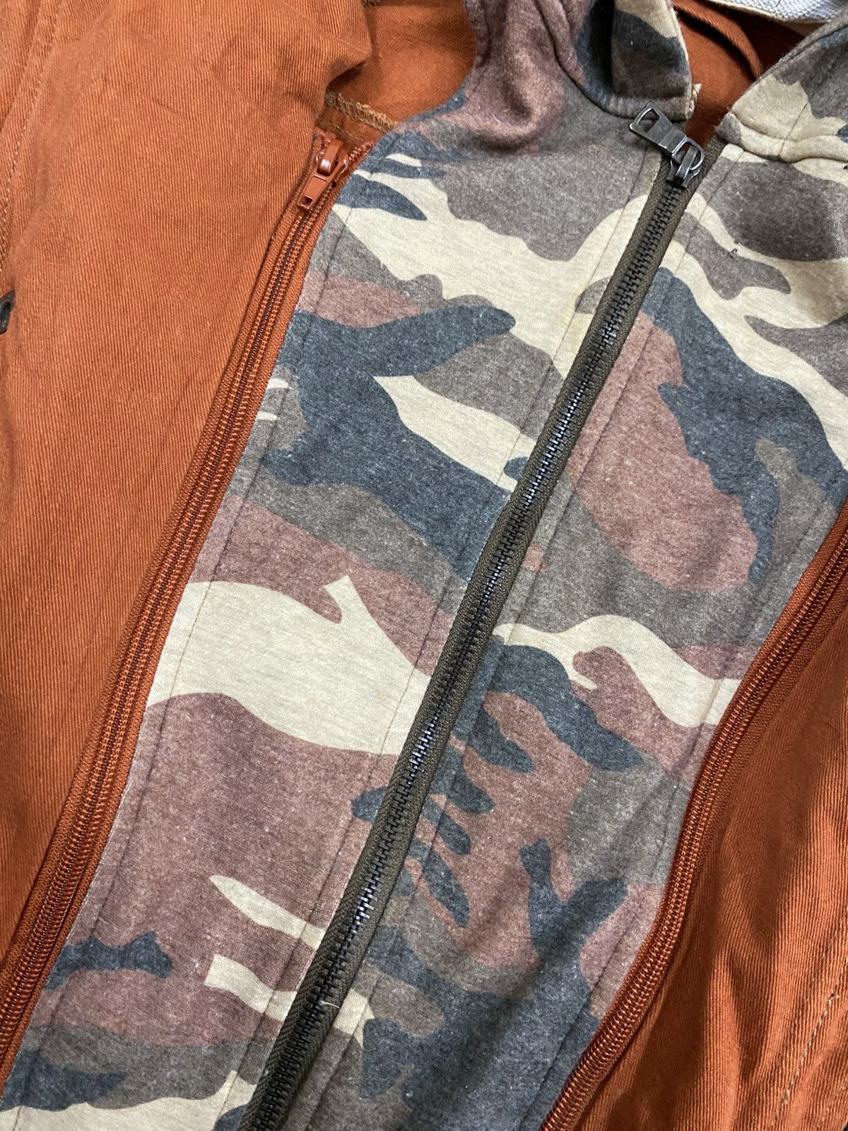 In The Attic In The Attic Military Style Jacket – with Camo Hoodie Size US M / EU 48-50 / 2 - 10 Thumbnail
