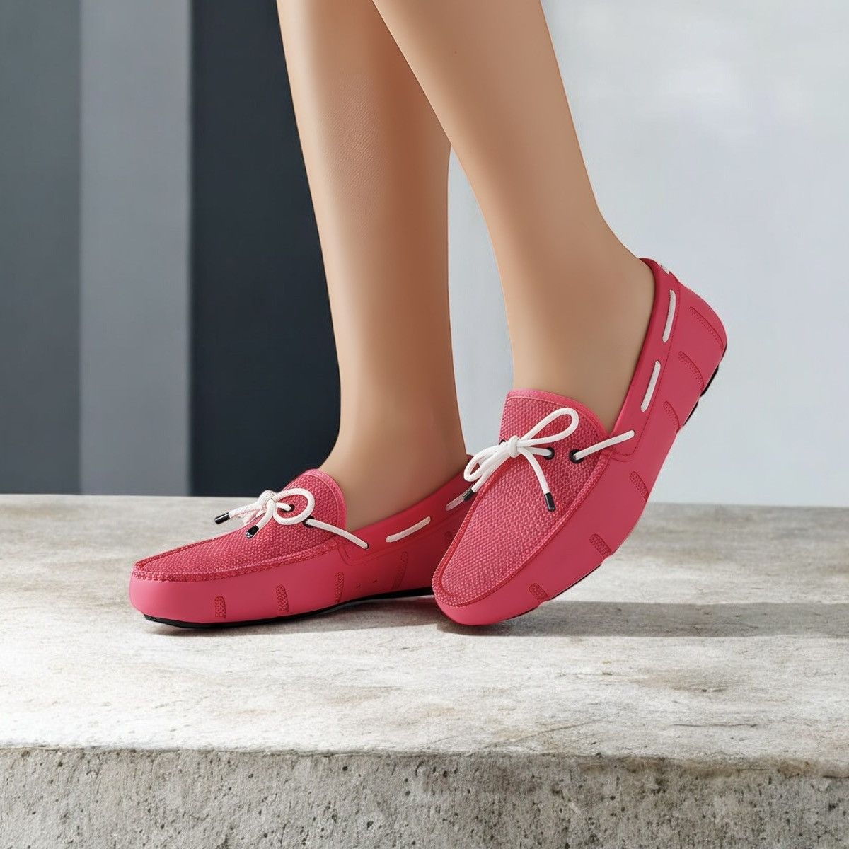 Swims Swims Unisex Wide Fit Red Rubber Loafers Women’s sz 9 Size US 9 / IT 39 - 1 Thumbnail