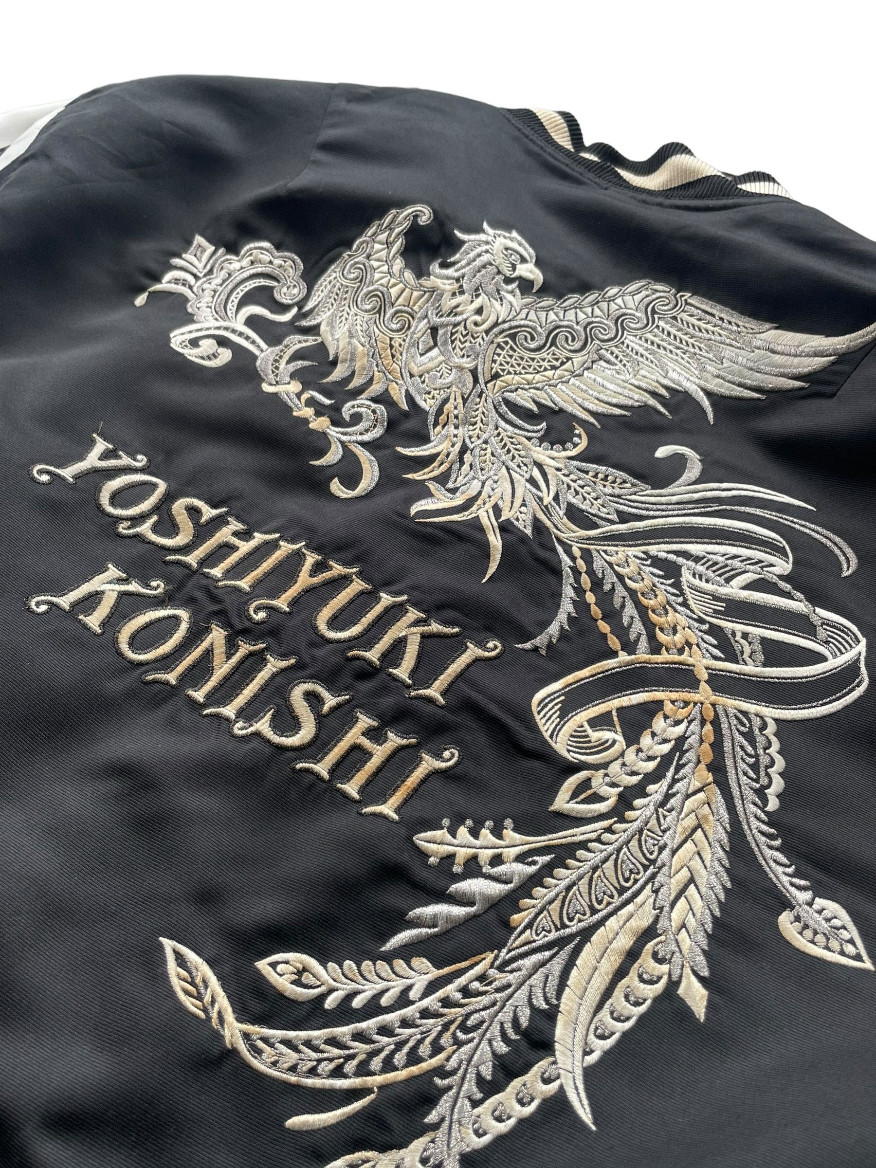 Japanese Brand Sukajan Pheonix Ficce Yoshiyuki Konishi Jacket Size US L / EU 52-54 / 3 - 8 Thumbnail