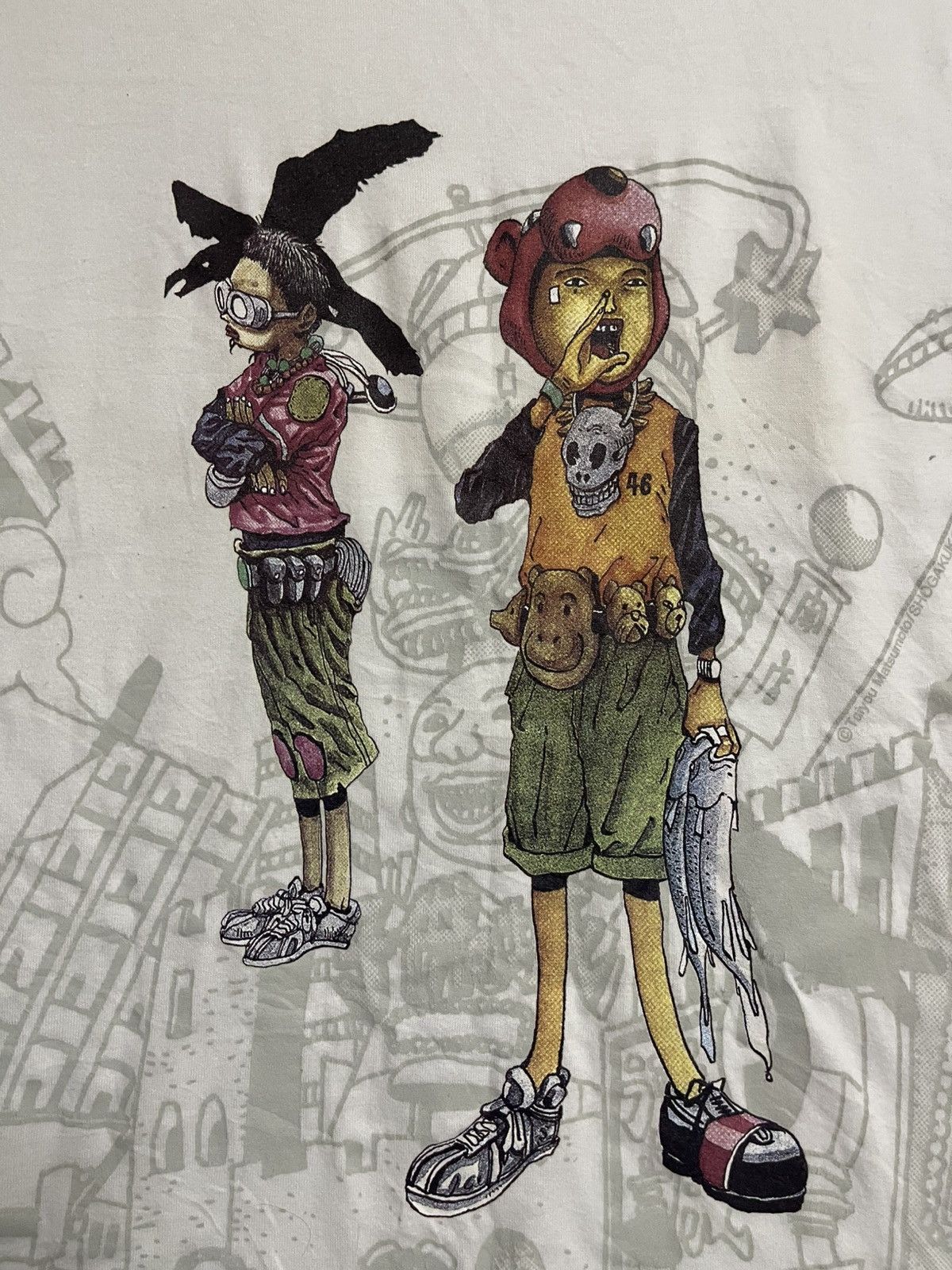 Anime Vintage Anime T shirt Tekkonkinkreet Taiyou Matsumoto Ghibli Size US L / EU 52-54 / 3 - 4 Thumbnail