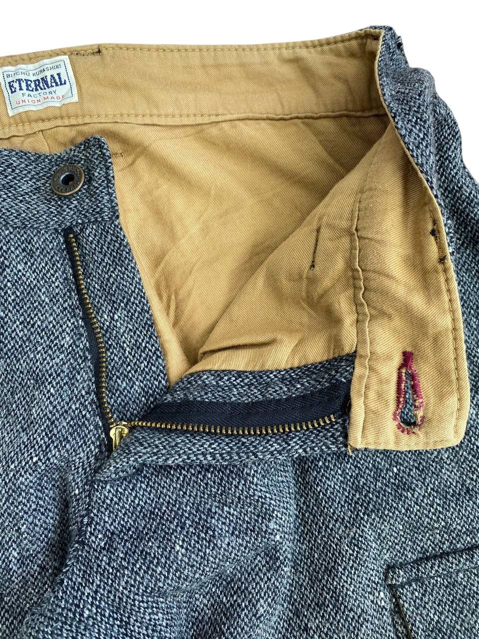 Eternal 2000’s Eternal Wool Salt and Peeper Cargo Pants Size US 28 / EU 44 - 7 Thumbnail
