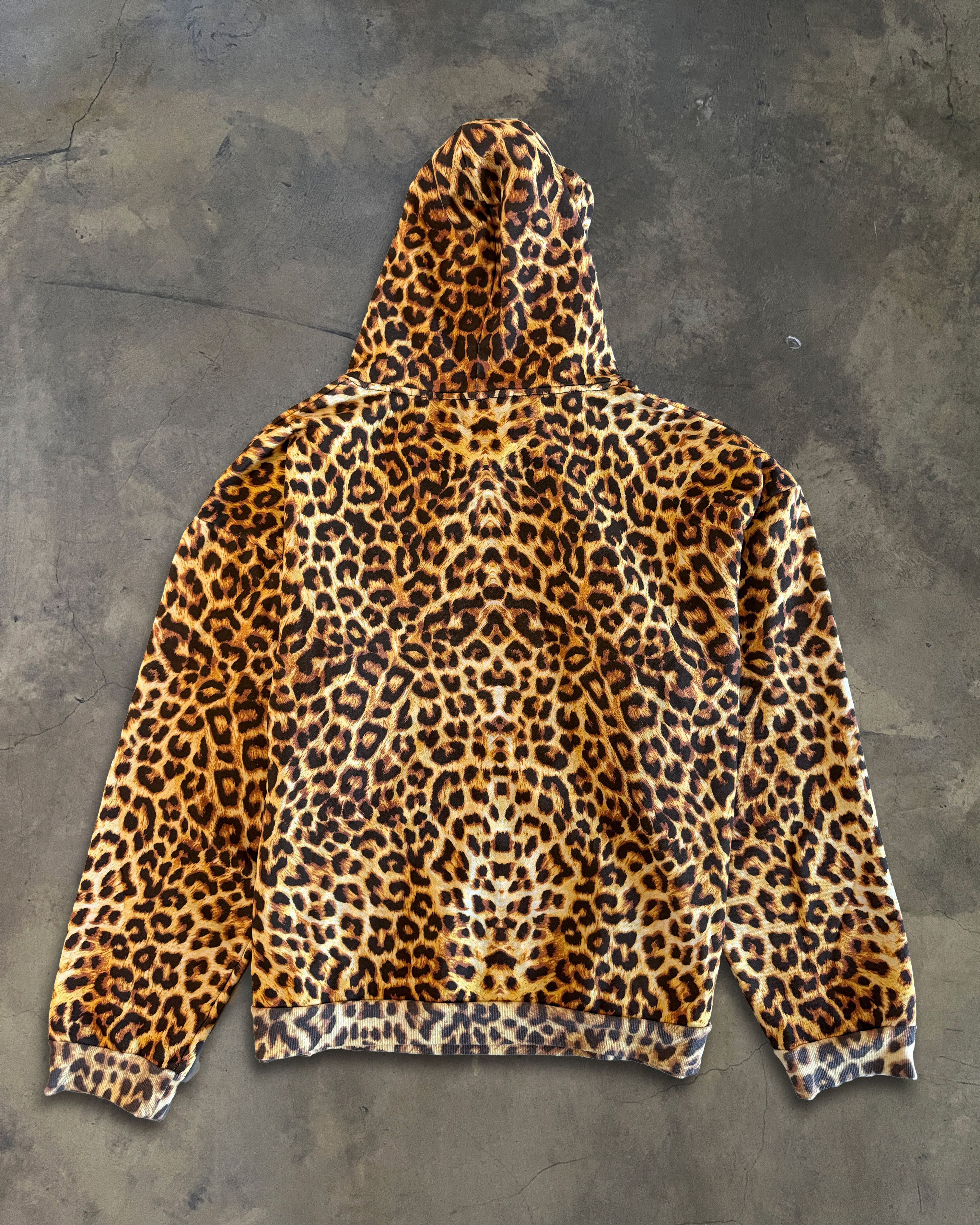 Celine CELINE SS2021 LEOPARD PRINT HOODIE Size US M / EU 48-50 / 2 - 4 Thumbnail