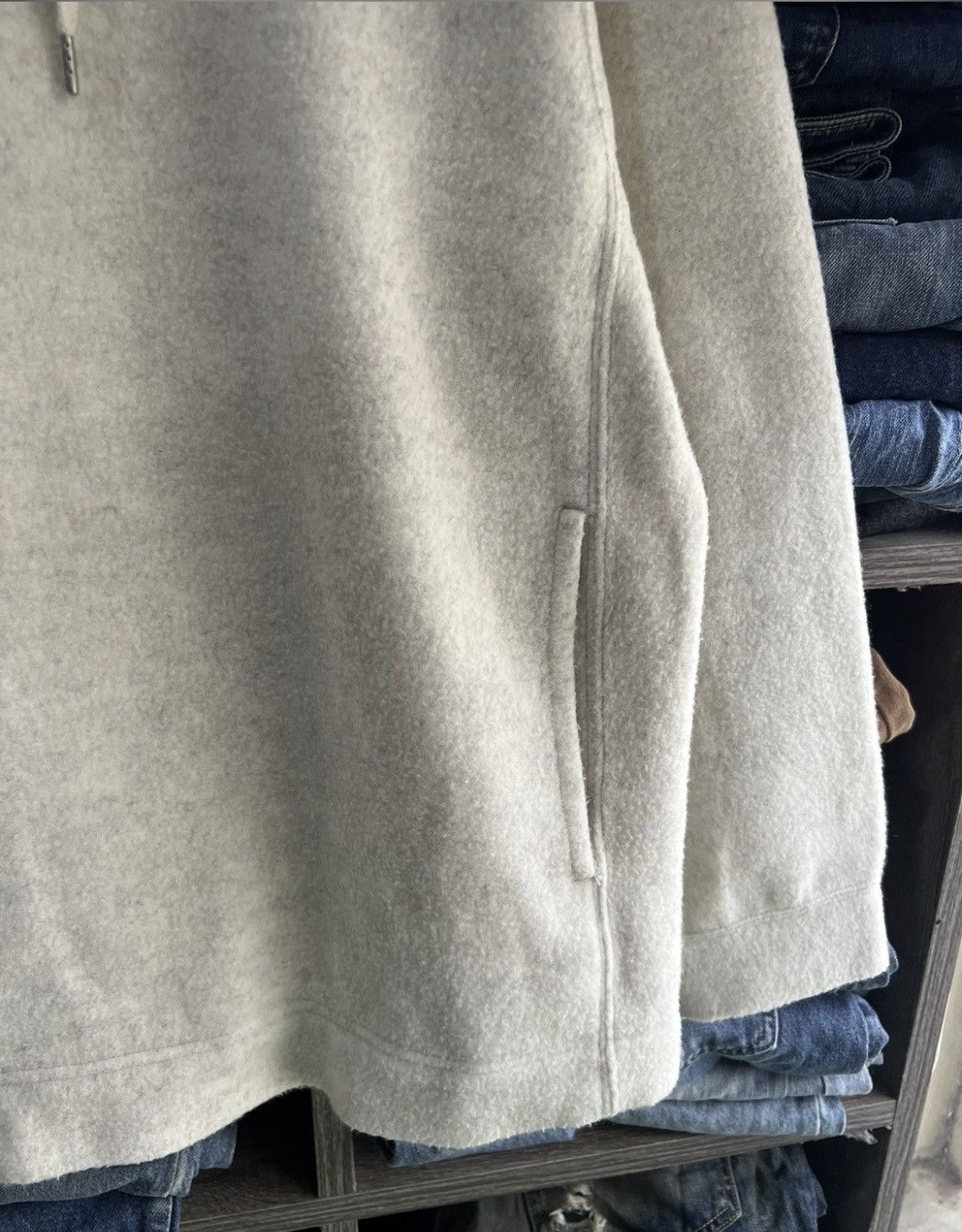 Lemaire × Uniqlo 🔥Uniqlo U Lemaire Mohair Pullover Hoodie Size US L / EU 52-54 / 3 - 8 Thumbnail