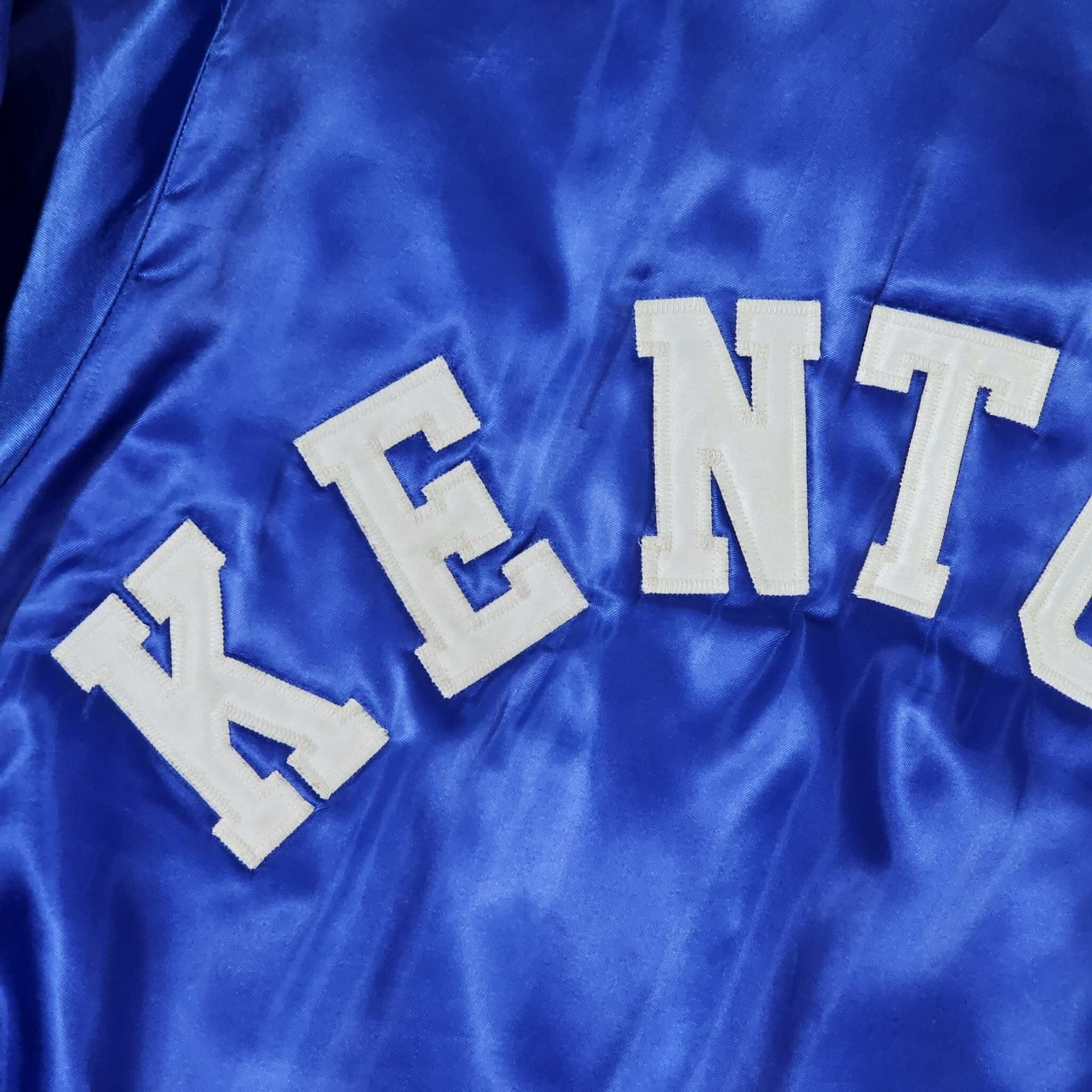 Vintage Kentucky Wildcats Vintage 80s Satin Bomber Jacket Size US L / EU 52-54 / 3 - 6 Thumbnail