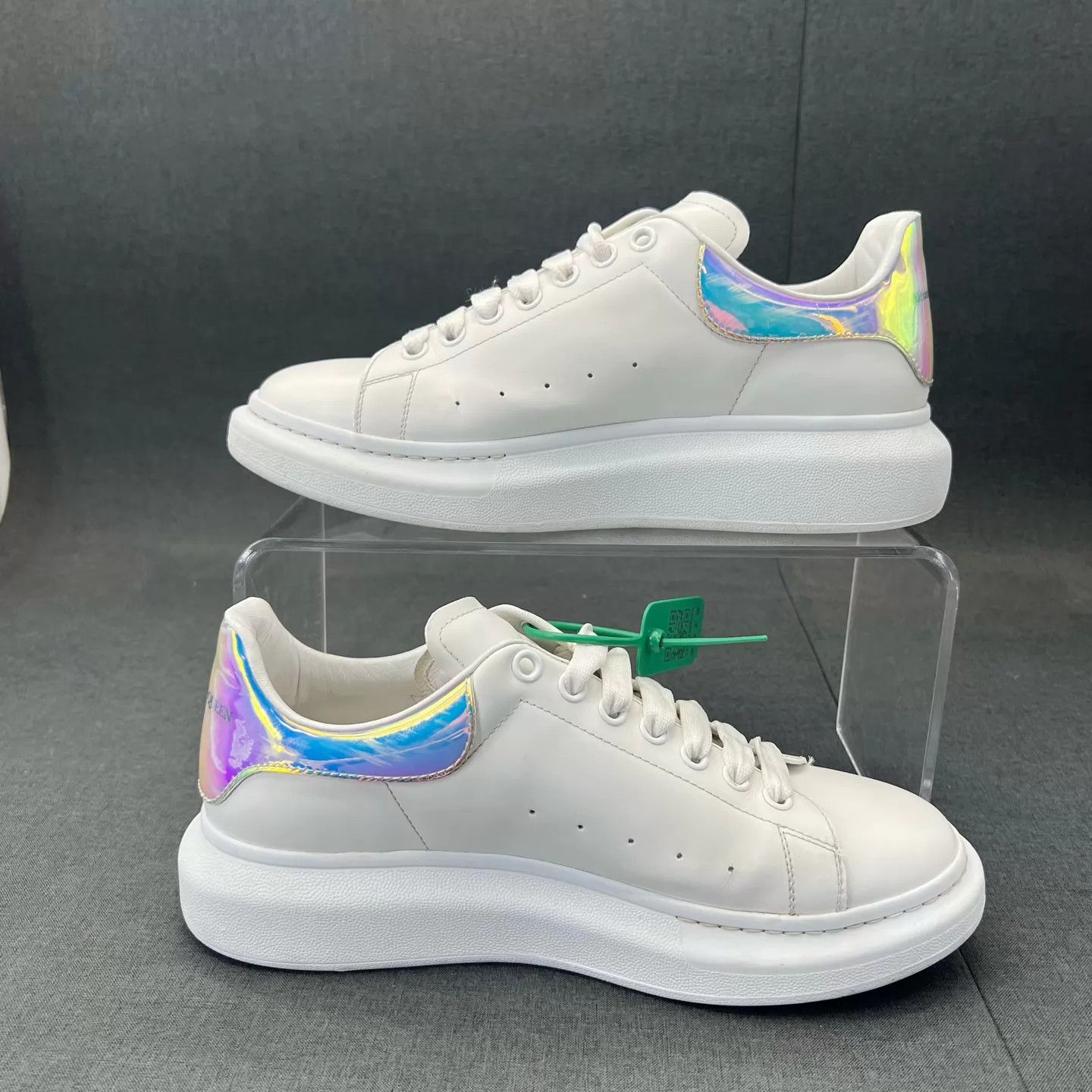 Alexander McQueen McQ Iridescent Toe Trainer 43.5 with Box Size US 10.5 / EU 43-44 - 3 Thumbnail