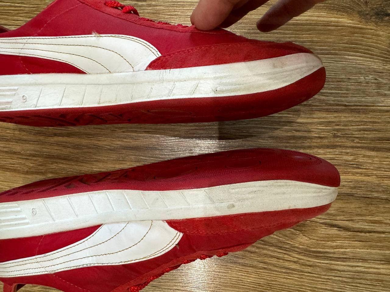 Puma Puma Red Argentina Kenny Daglish Part Suede Low Trainers Size US 10 / EU 43 - 11 Thumbnail