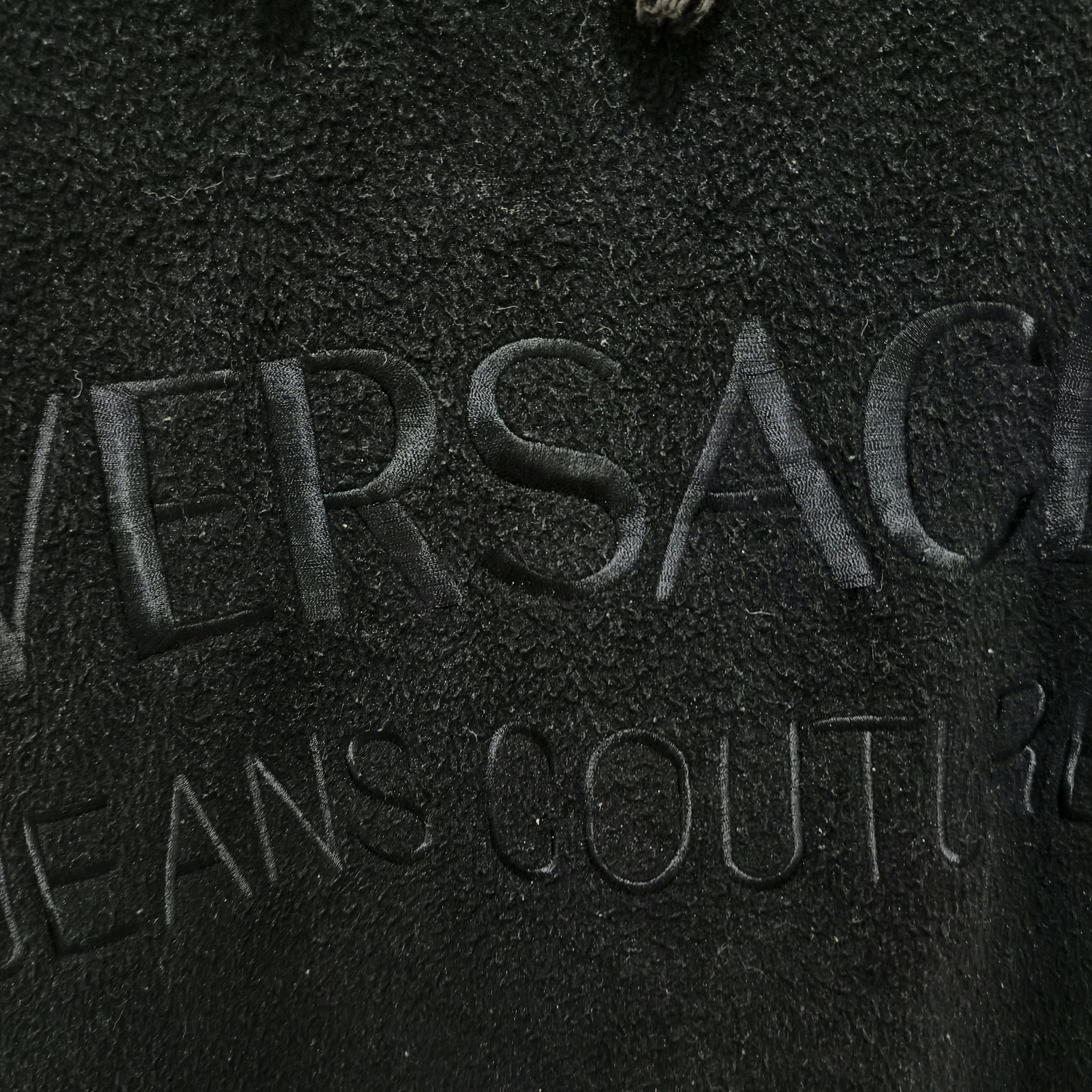 Versace Jeans Couture Versace Jeans Couture Fleece Hoodie Made in Italy Oversized Size US L / EU 52-54 / 3 - 3 Thumbnail