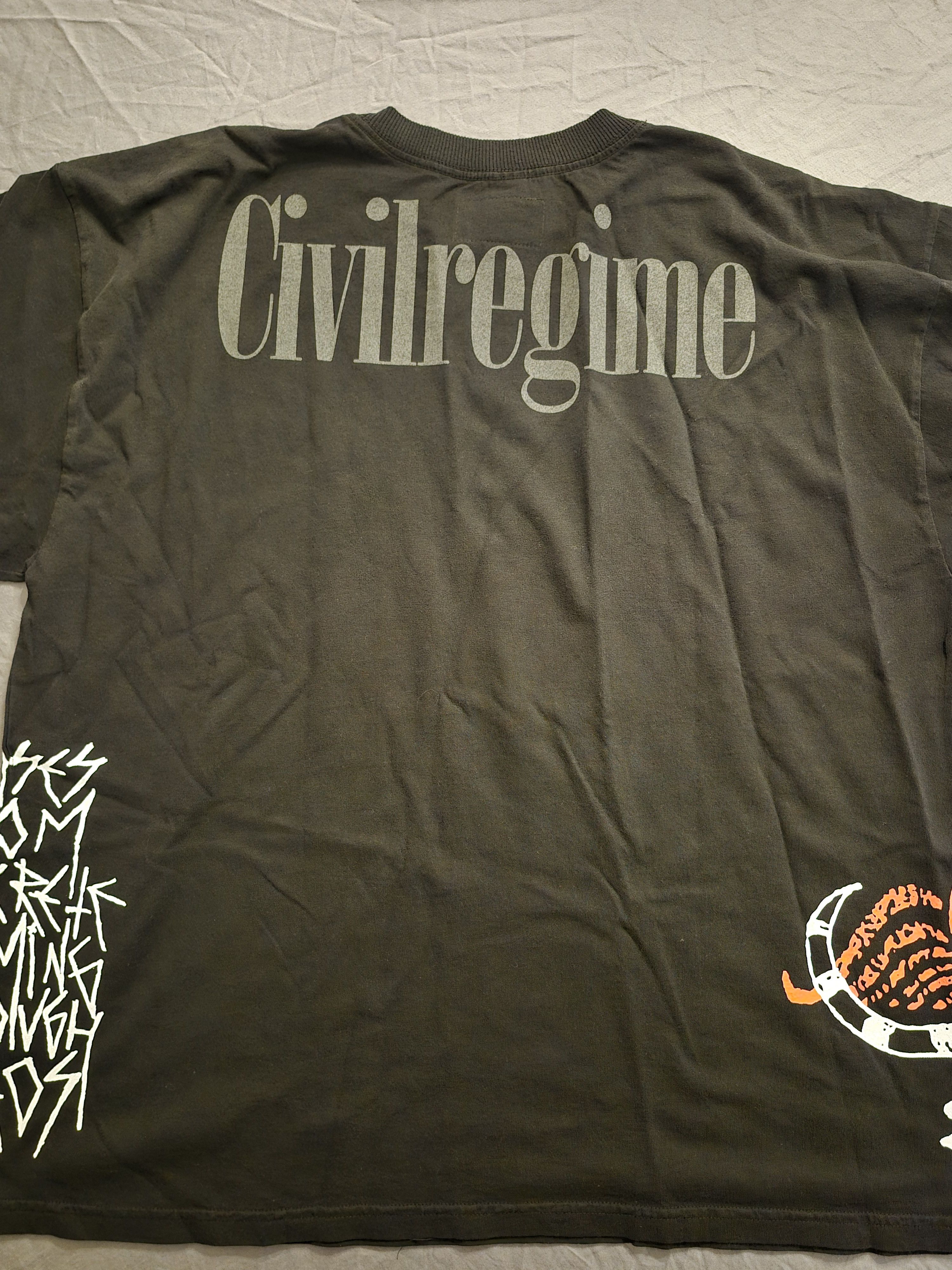 Civil Regime Civil Regime x Beetlejuice Collab Black Tee Size XL Size US XL / EU 56 / 4 - 4 Thumbnail
