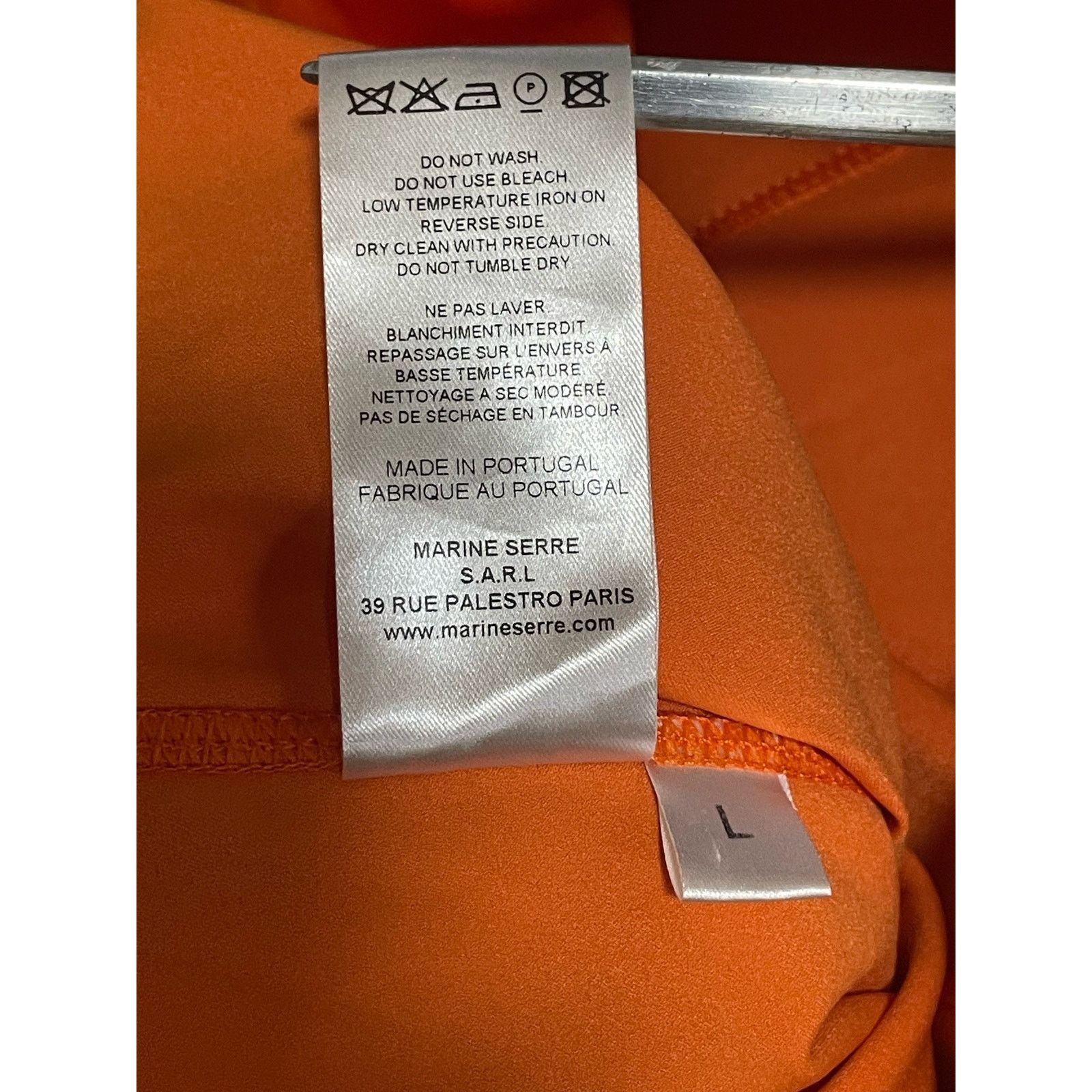 Marine Serre Marine Serre SS19 Shiny Orange Compression Shorts Size L Size 32" / US 10 / IT 46 - 6 Thumbnail