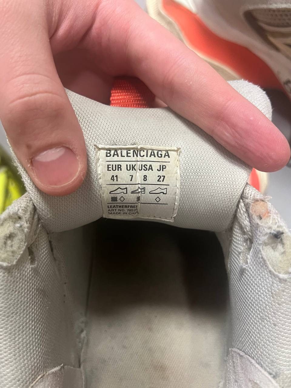 Balenciaga Balenciaga cargo red 41 Size US 7 / EU 40 - 3 Thumbnail