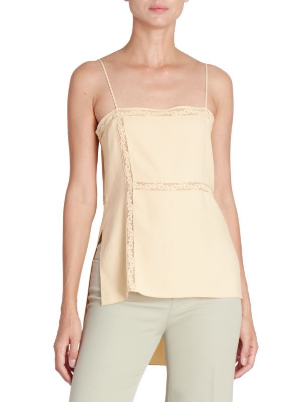 Chloe o1y0825 Blouse in Beige Size L / US 10 / IT 46 - 2 Thumbnail