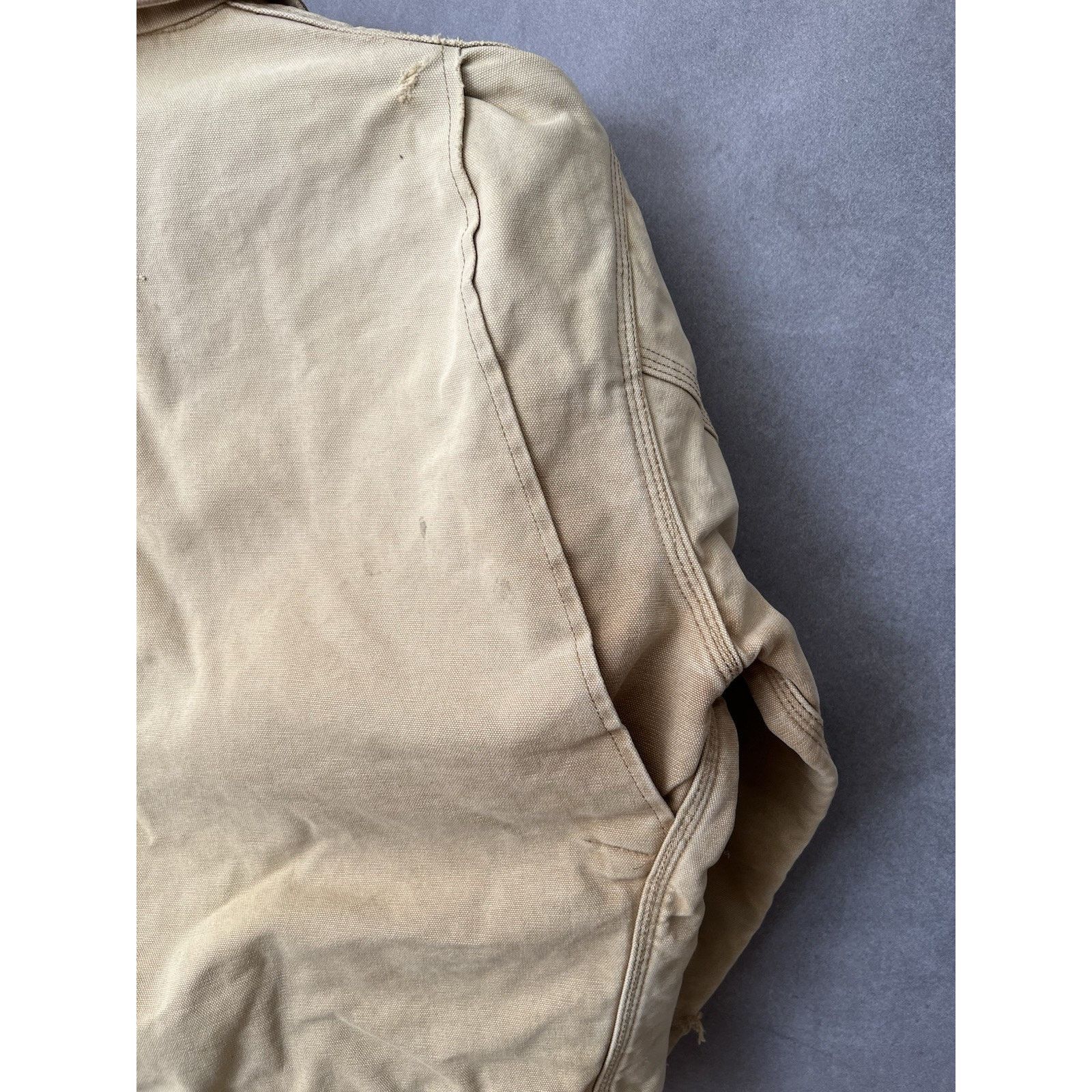 Carhartt Vintage CARHARTT J01 Brown Detroit Blanket Lined Jacket Size US L / EU 52-54 / 3 - 7 Thumbnail