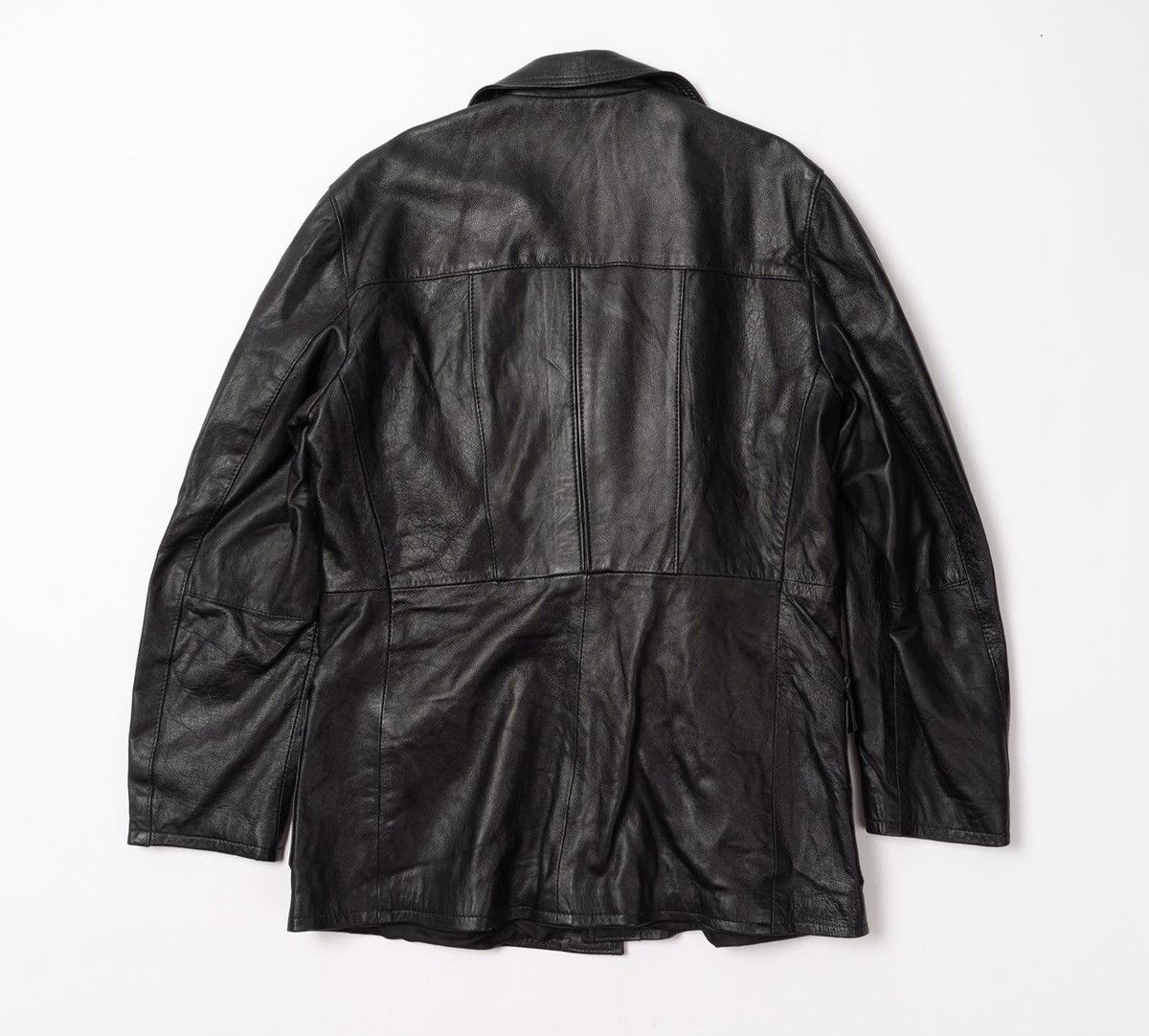 Frye FRYE Leather Coat Jacket Size US M / EU 48-50 / 2 - 6 Thumbnail