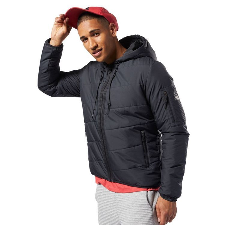 Reebok F/W 2018 Reebok Ow Pad Down Jacket - Black Size US L / EU 52-54 / 3 - 1 Thumbnail