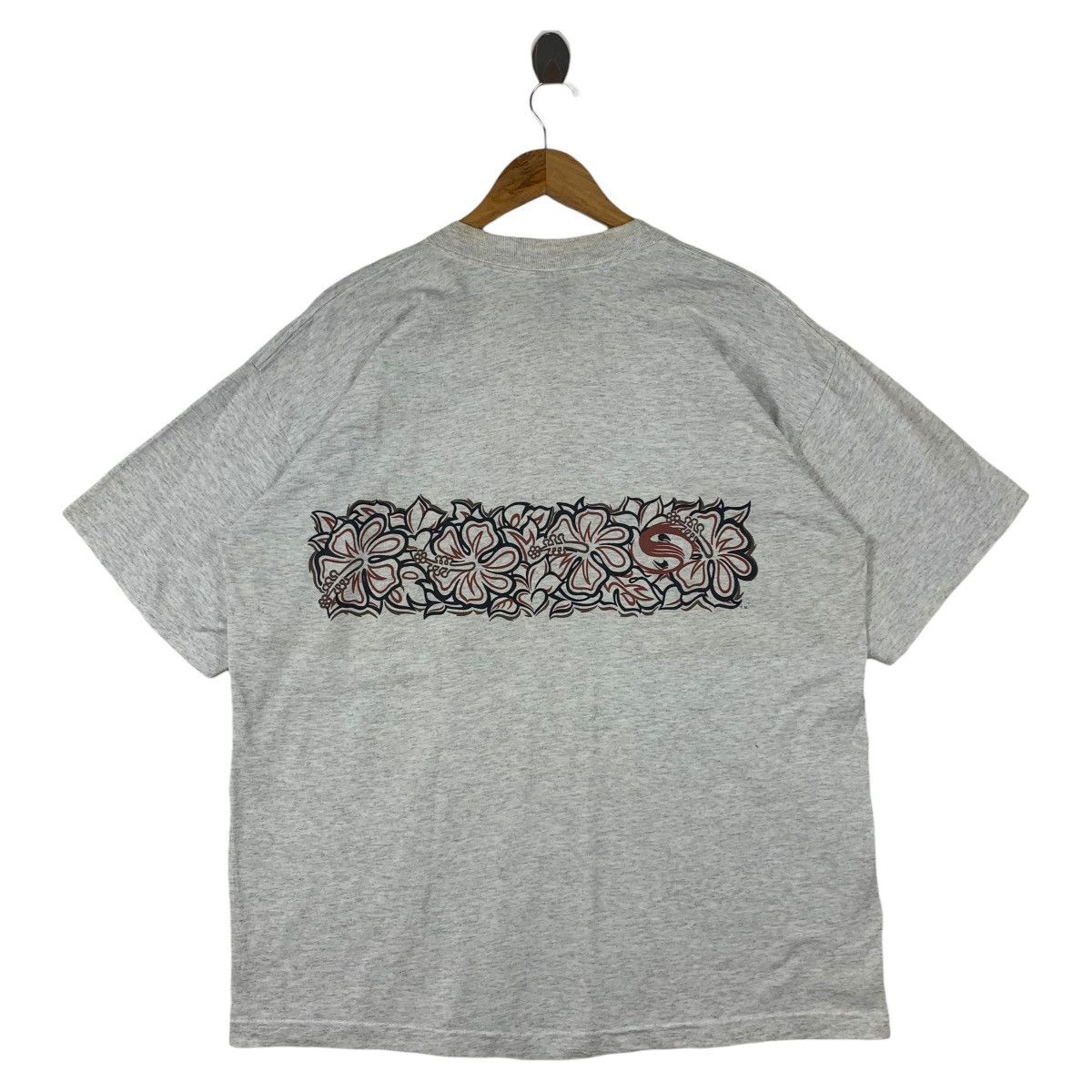 Vintage Vintage 90s T&C SURF Hawaii Surfing tee Size US XL / EU 56 / 4 - 4 Thumbnail