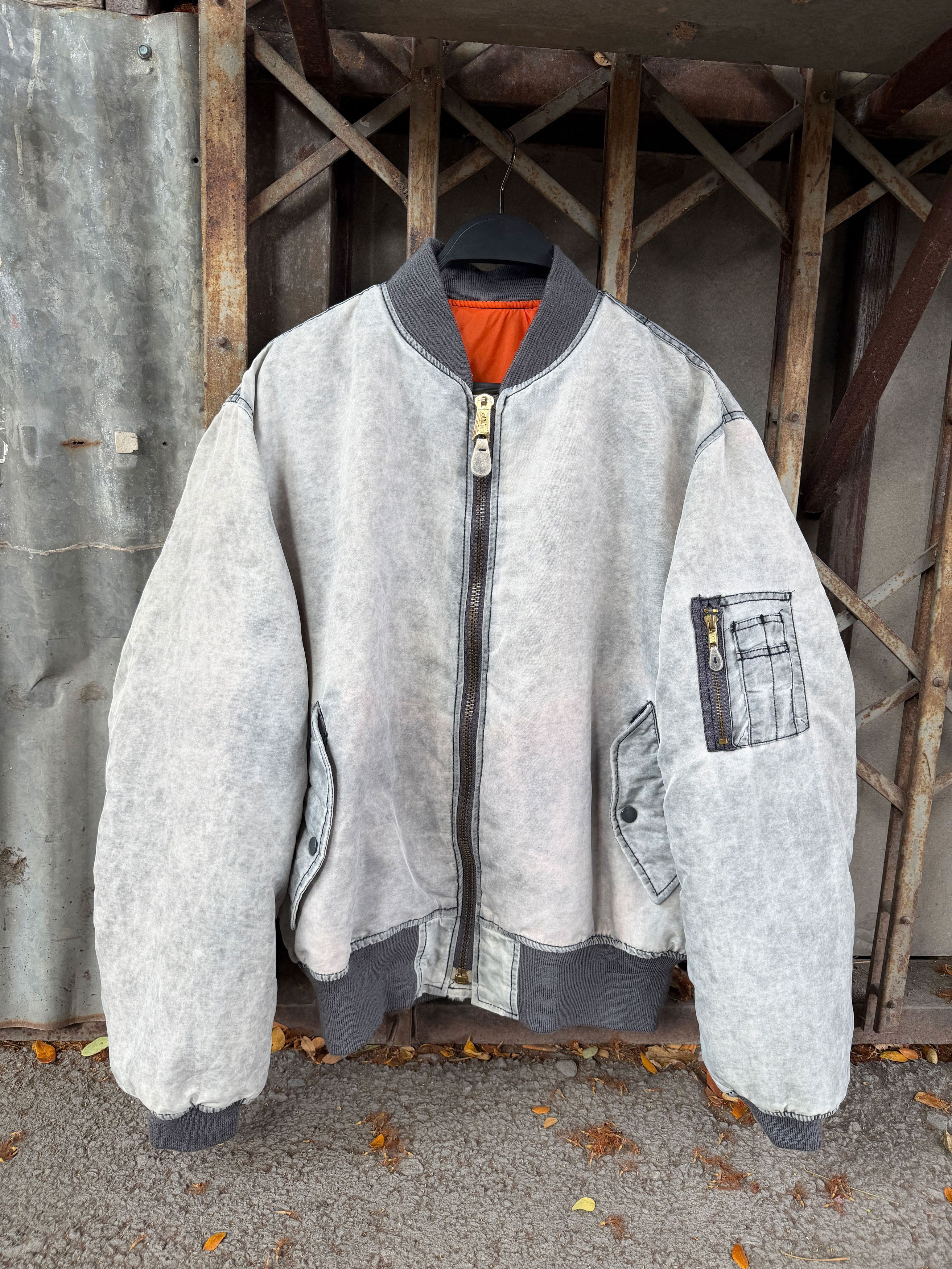 Alpha Industries Sun Faded MA-1 Bomber Jacket Size US L / EU 52-54 / 3 - 1 Thumbnail