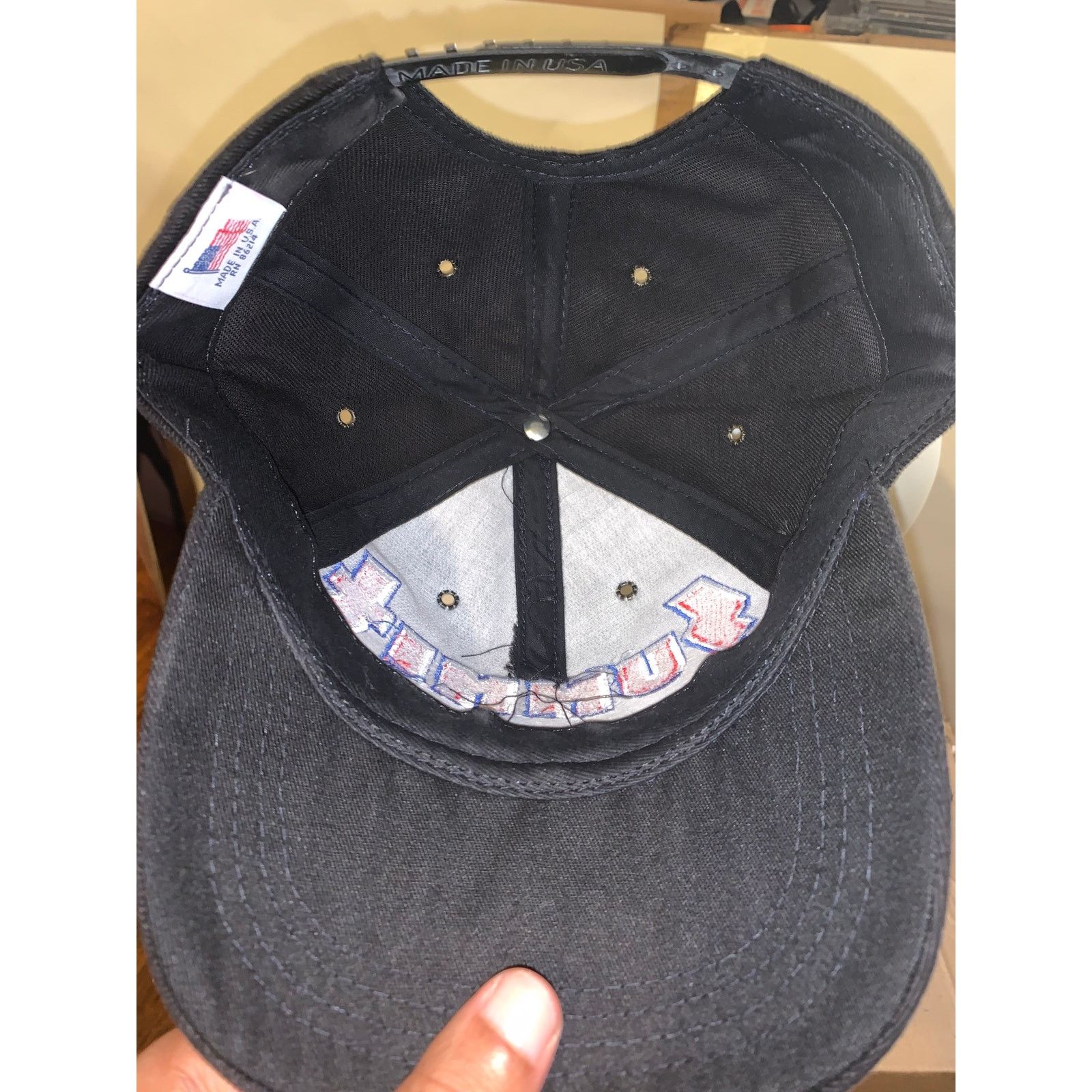 Other Vtg Summit Racing Snapback Hat Black Made in USA Racing Cap Size ONE SIZE - 8 Thumbnail