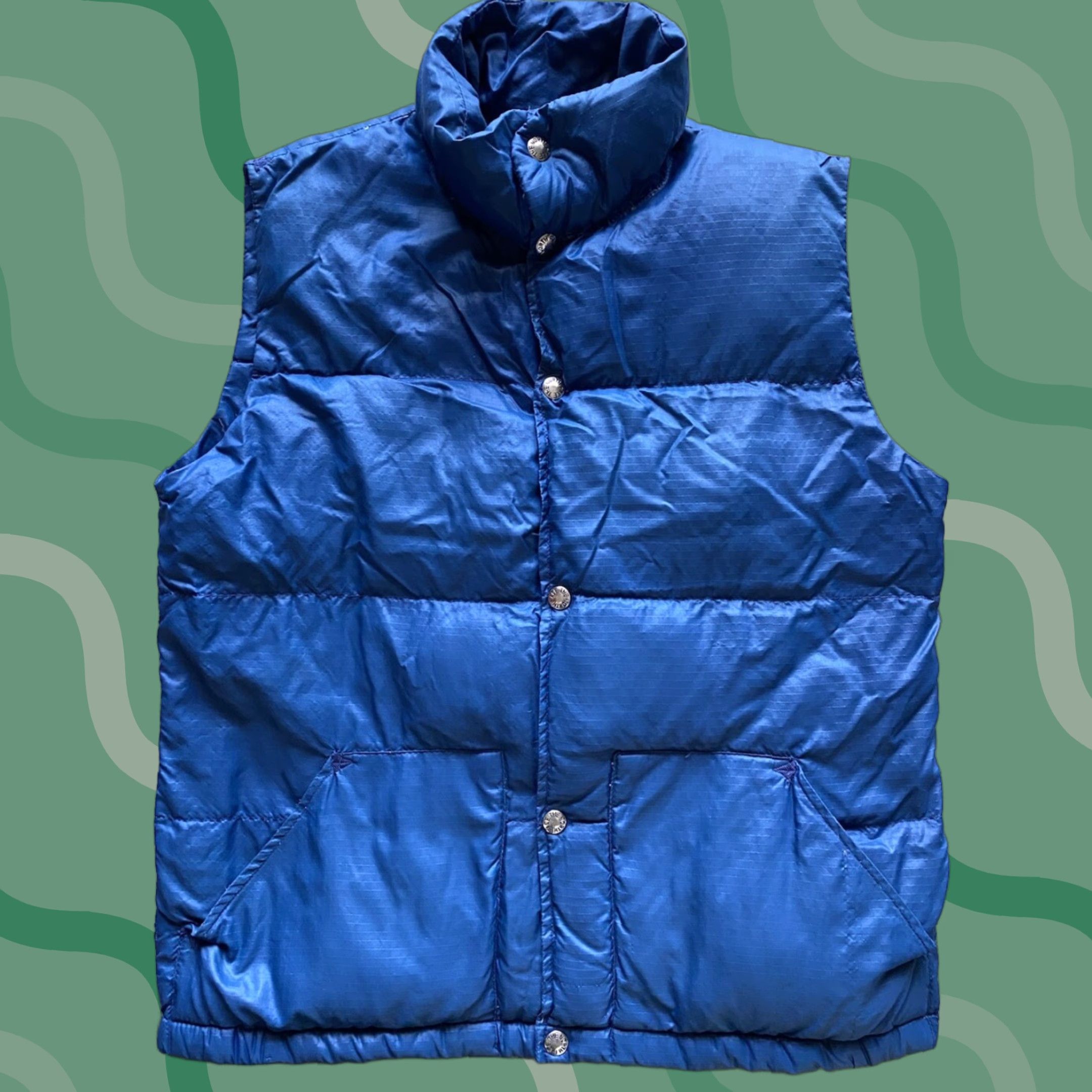 The North Face VINTAGE The North Face Vest Mens XS Blue Down Puffer Vest 70s 80s Size US XS / EU 42 / 0 - 1 Thumbnail