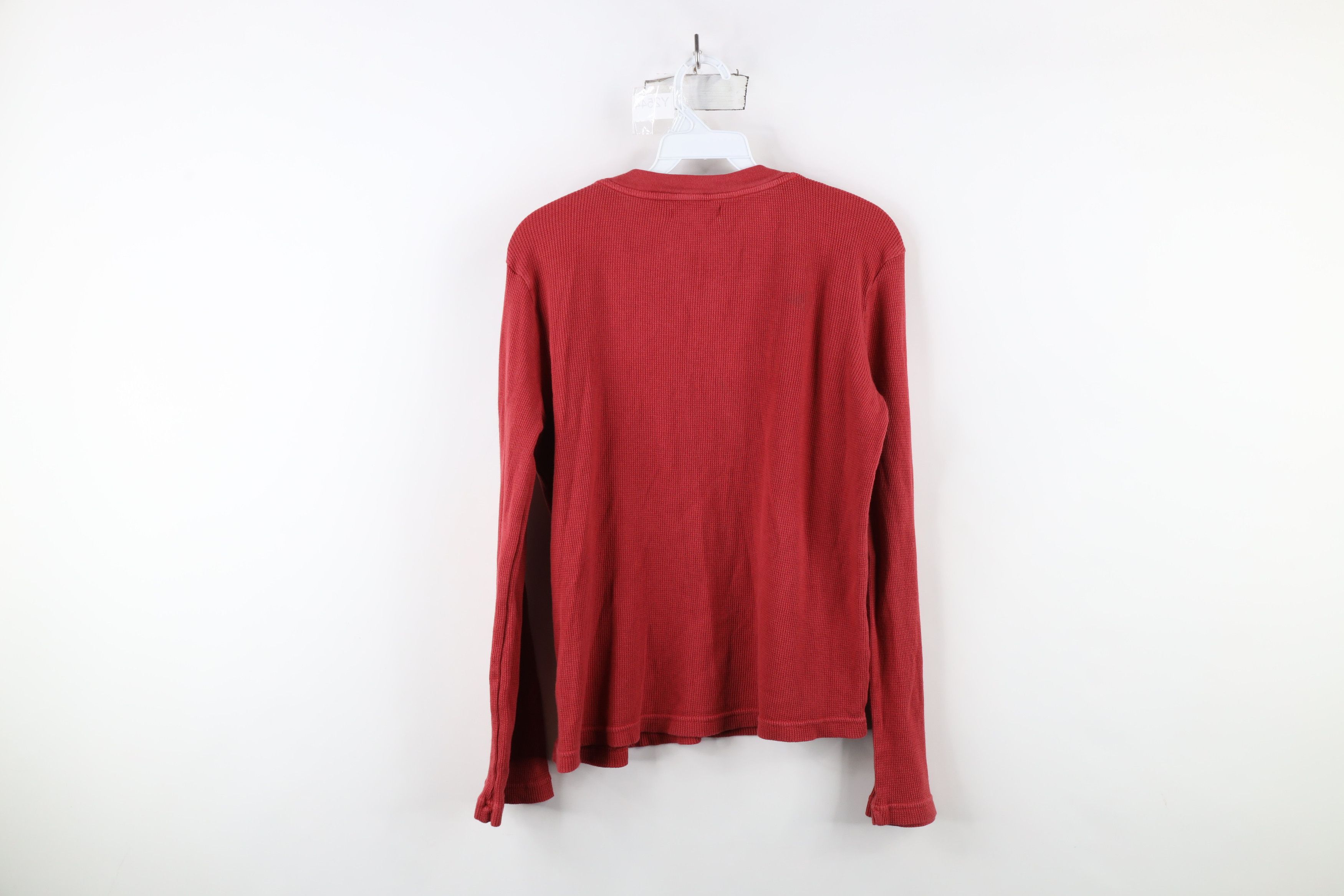 Madewell × Vintage Madewell Sleeve Thermal Waffle Knit Long Sleeve T-Shirt Size M / US 6-8 / IT 42-44 - 9 Thumbnail