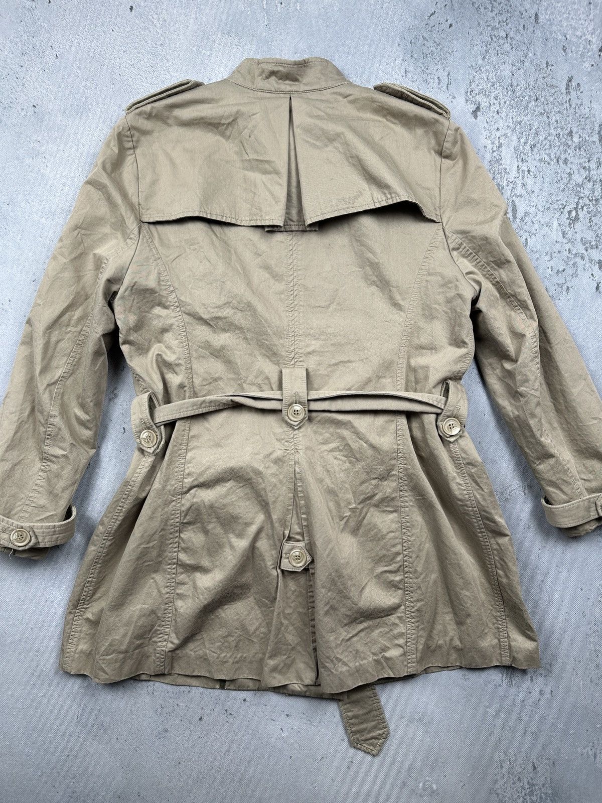 By Malene Birger By Malene Birger Vintage Trench Coat Belted Cotton Classic Size L / US 10 / IT 46 - 2 Thumbnail