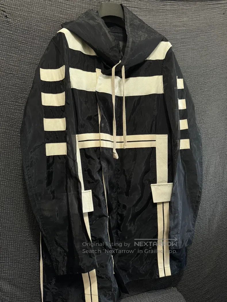 Rick Owens Rick Owens 13ss see-through webbing fishtail coat Size US M / EU 48-50 / 2 - 6 Thumbnail