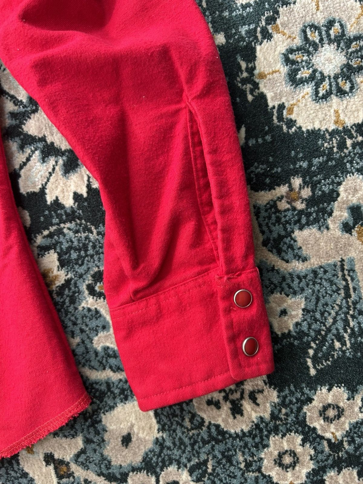 Wrangler Wrangler Red Western Snap Shirt USA Made 70s–80s M Rare Size US M / EU 48-50 / 2 - 8 Thumbnail