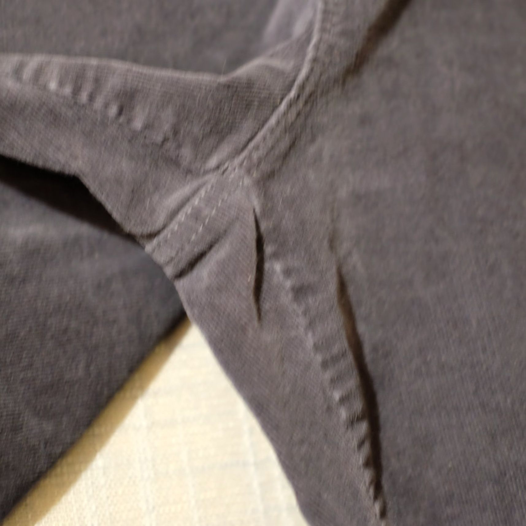 Gloria Vanderbilt Gloria Vanderbilt Corduroy Pants Gray High-Rise Straight Womens 14 Short #A14-7 Size 36" / US 14 / IT 50 - 4 Thumbnail