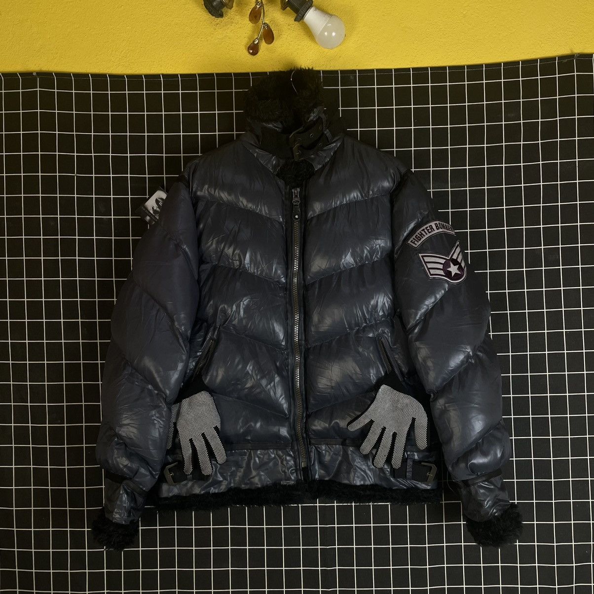 If Six Was Nine 🇯🇵 BEANS HOUSE BONDAGE PUFFER DOWN JACKET Size US L / EU 52-54 / 3 - 2 Thumbnail