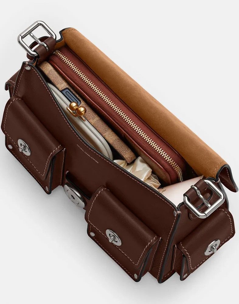 Coach Coach Cargo Western Turn-Lock Soft Tabby Shoulder Bag Maple Size ONE SIZE - 3 Thumbnail
