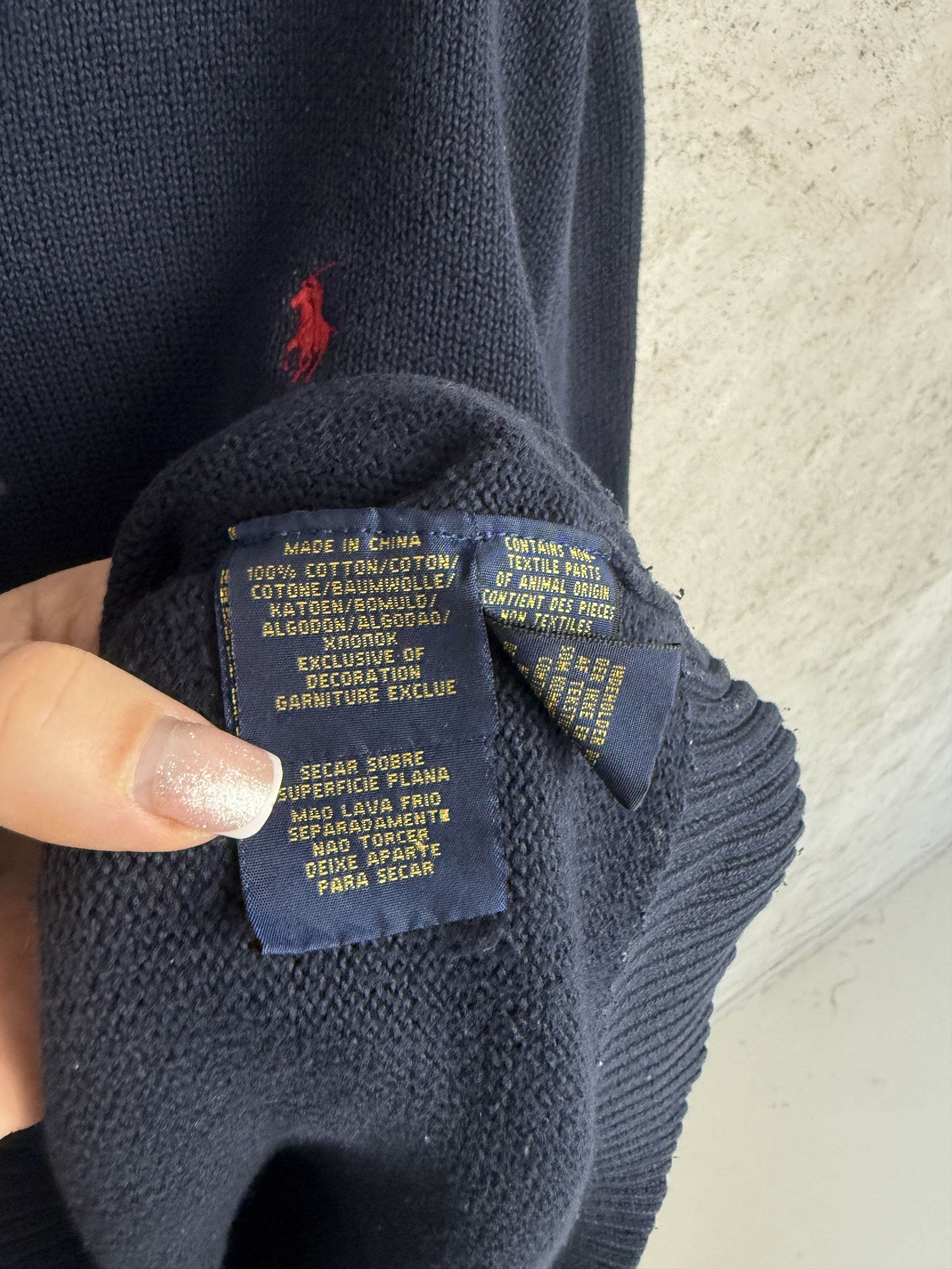 Polo Ralph Lauren Polo Ralph Lauren quarter zip sweater knitwear casual Size US M / EU 48-50 / 2 - 4 Thumbnail