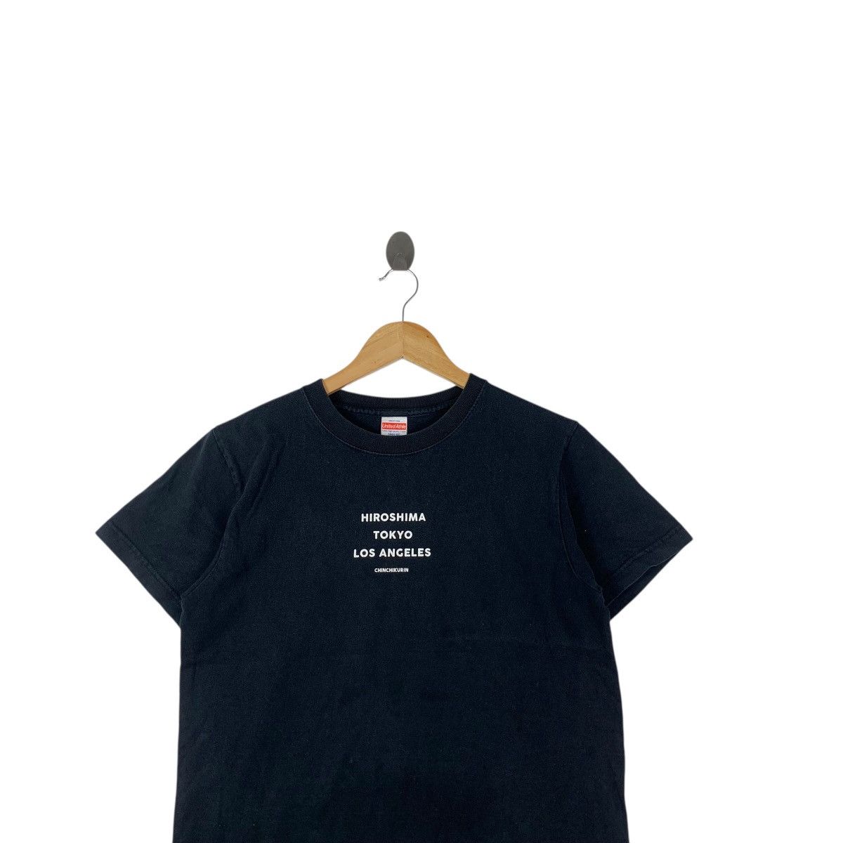 Vintage CHINCHIKURIN HIROSHIMA RESTAURANT Okonomiyaki Tee Shirt Top Size S / US 4 / IT 40 - 2 Thumbnail