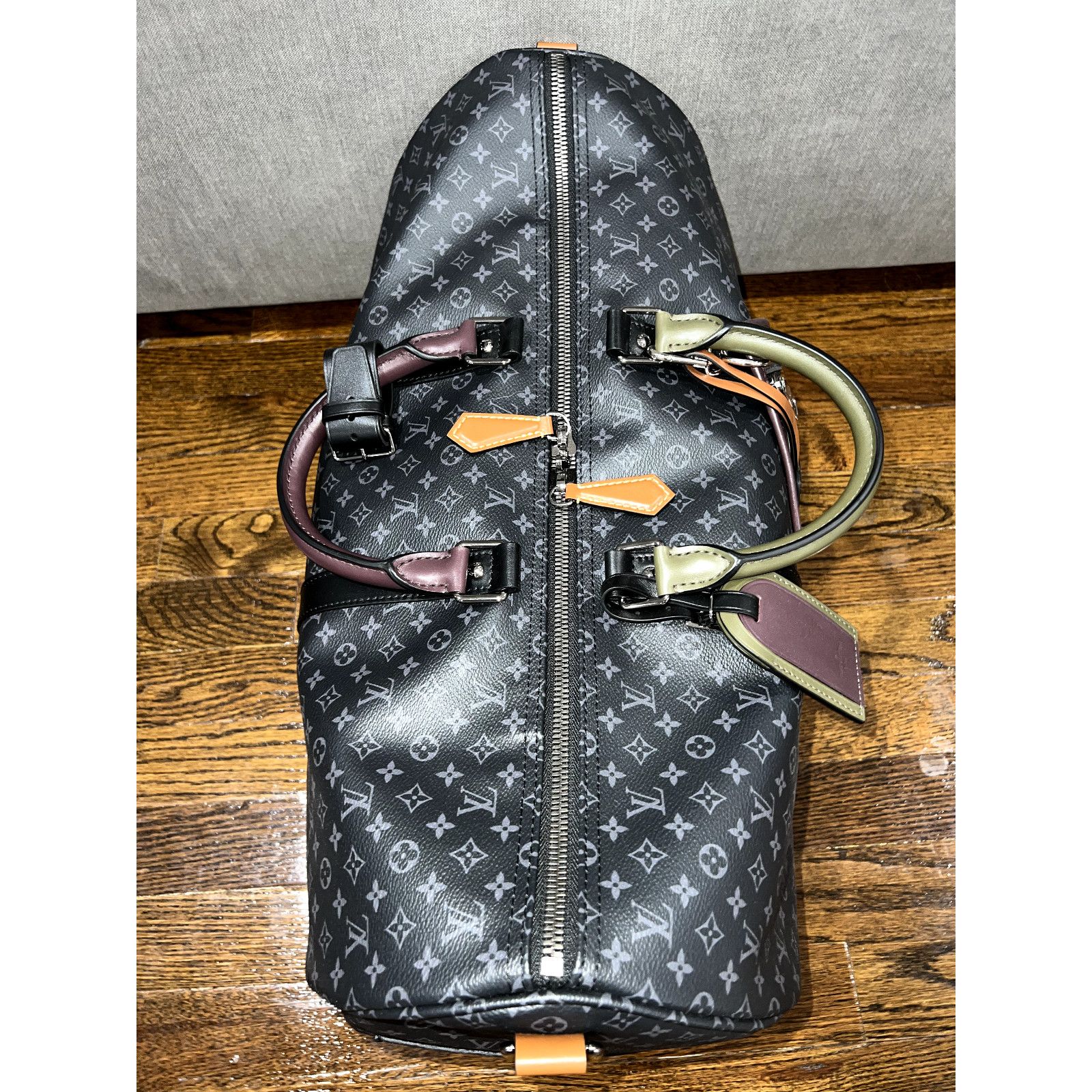 Louis Vuitton Louis Vuitton Keepall Bandouliere Patchwork Travel Bag Size ONE SIZE - 8 Thumbnail
