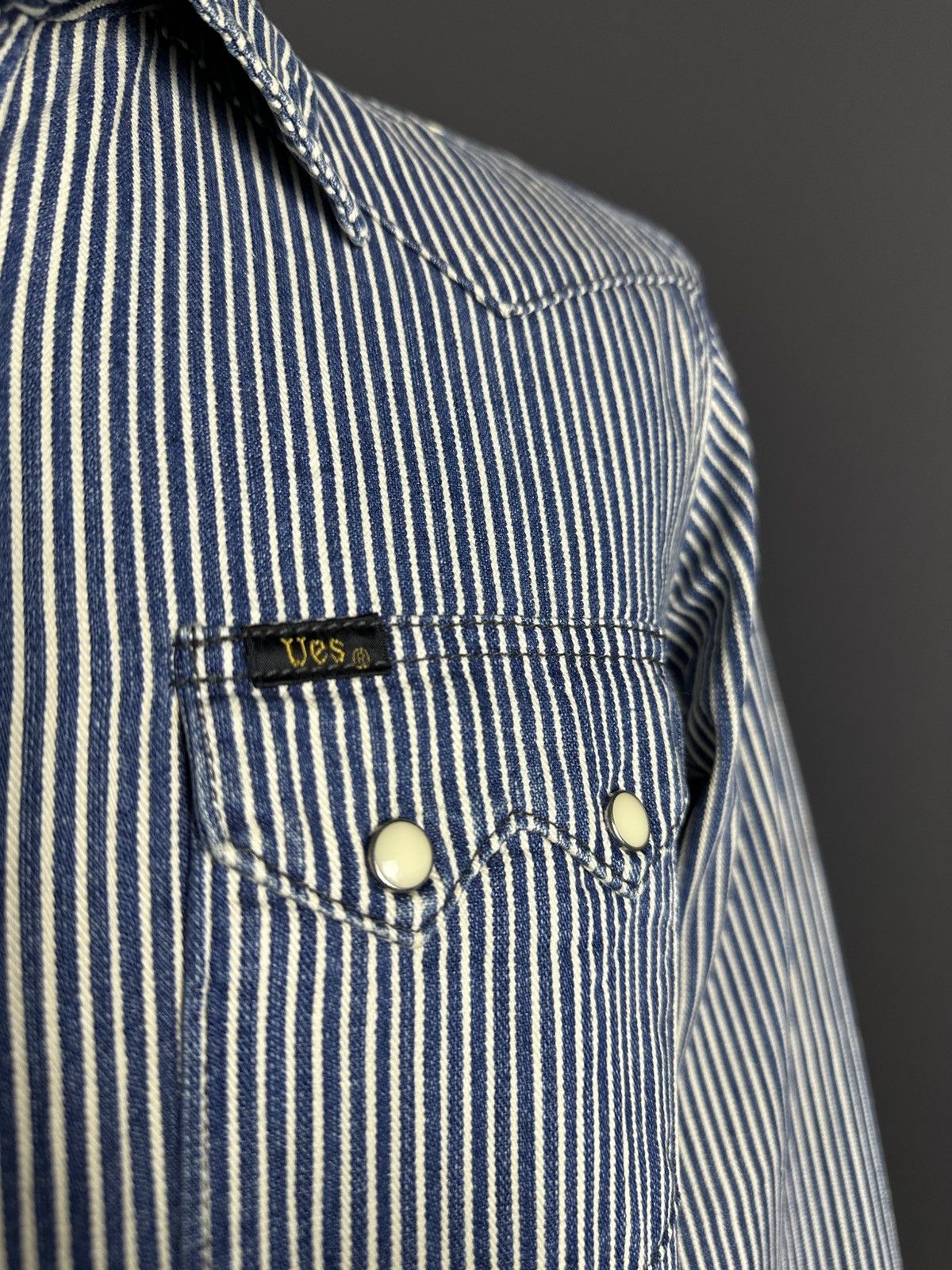 UES Japan Ues Hickory shirt Size US M / EU 48-50 / 2 - 6 Thumbnail